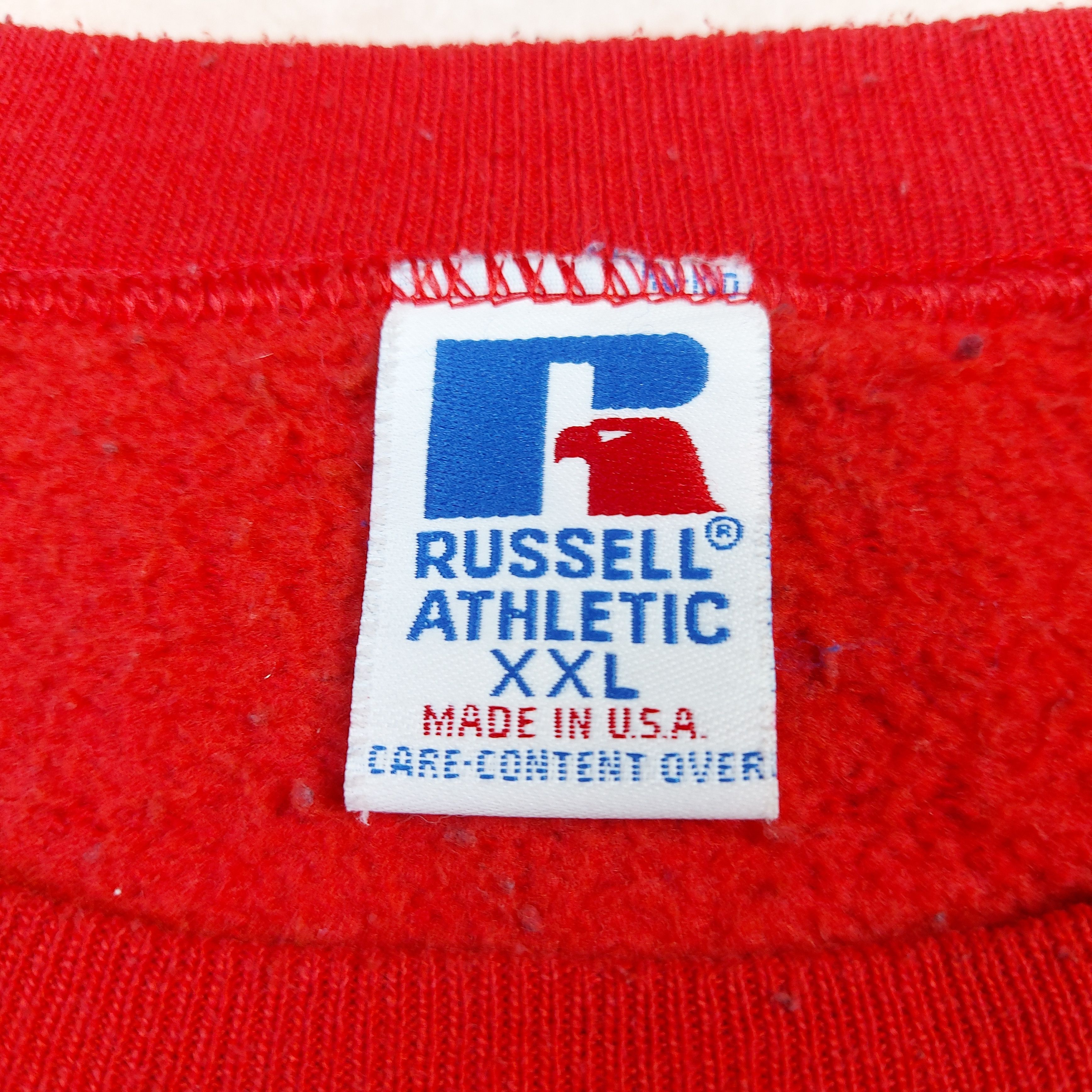 Russell Athletic Vintage 90s Russell Athletic PNHS High School Swestshirt Size US XXL / EU 58 / 5 - 9 Thumbnail