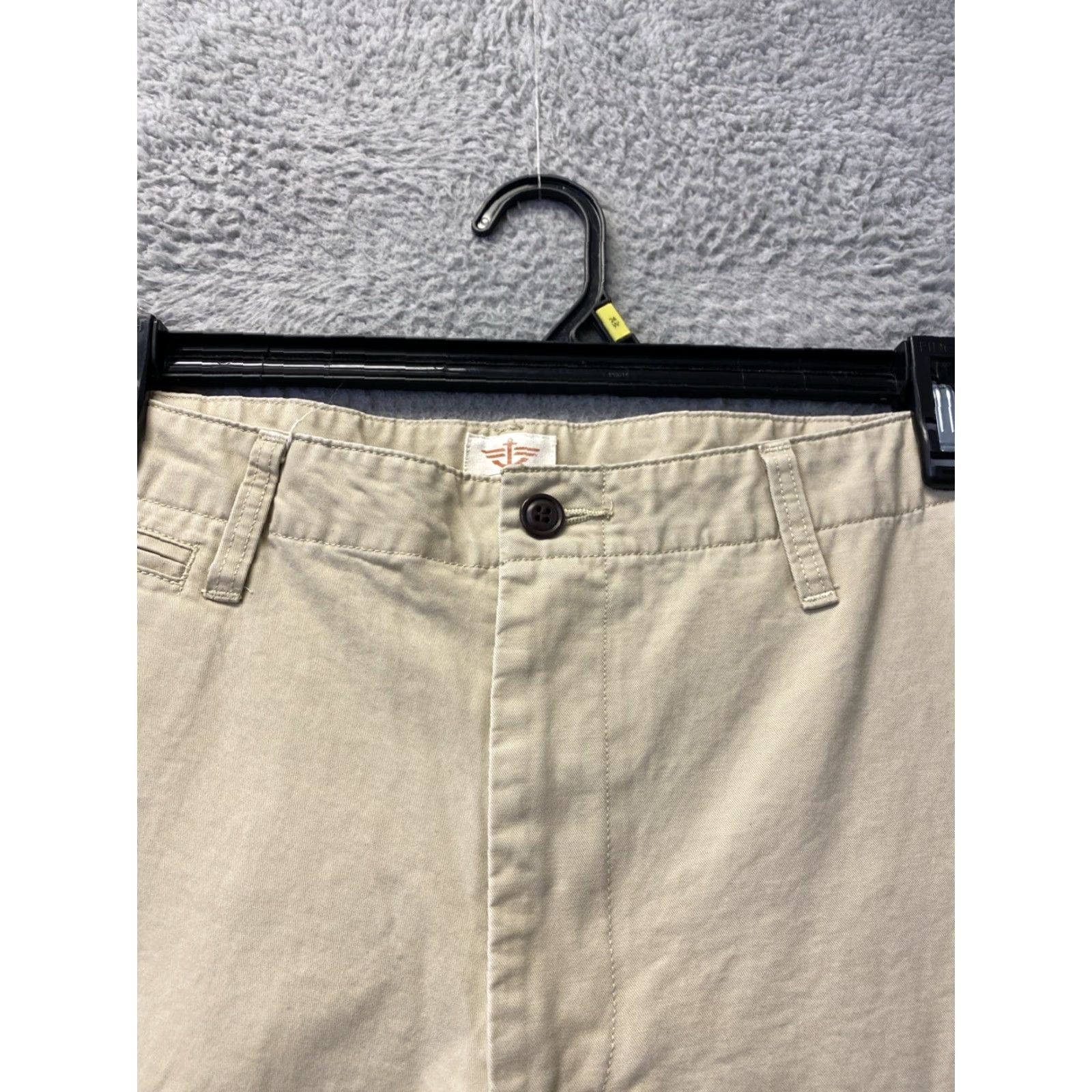 Dockers DOCKERS Men's Chino Pants 36x32 Cotton Tan Flat Front / Straight Leg Pockets, Classic Fit, Regular Size 36 Mens Size US 36 / EU 52 - 6 Thumbnail