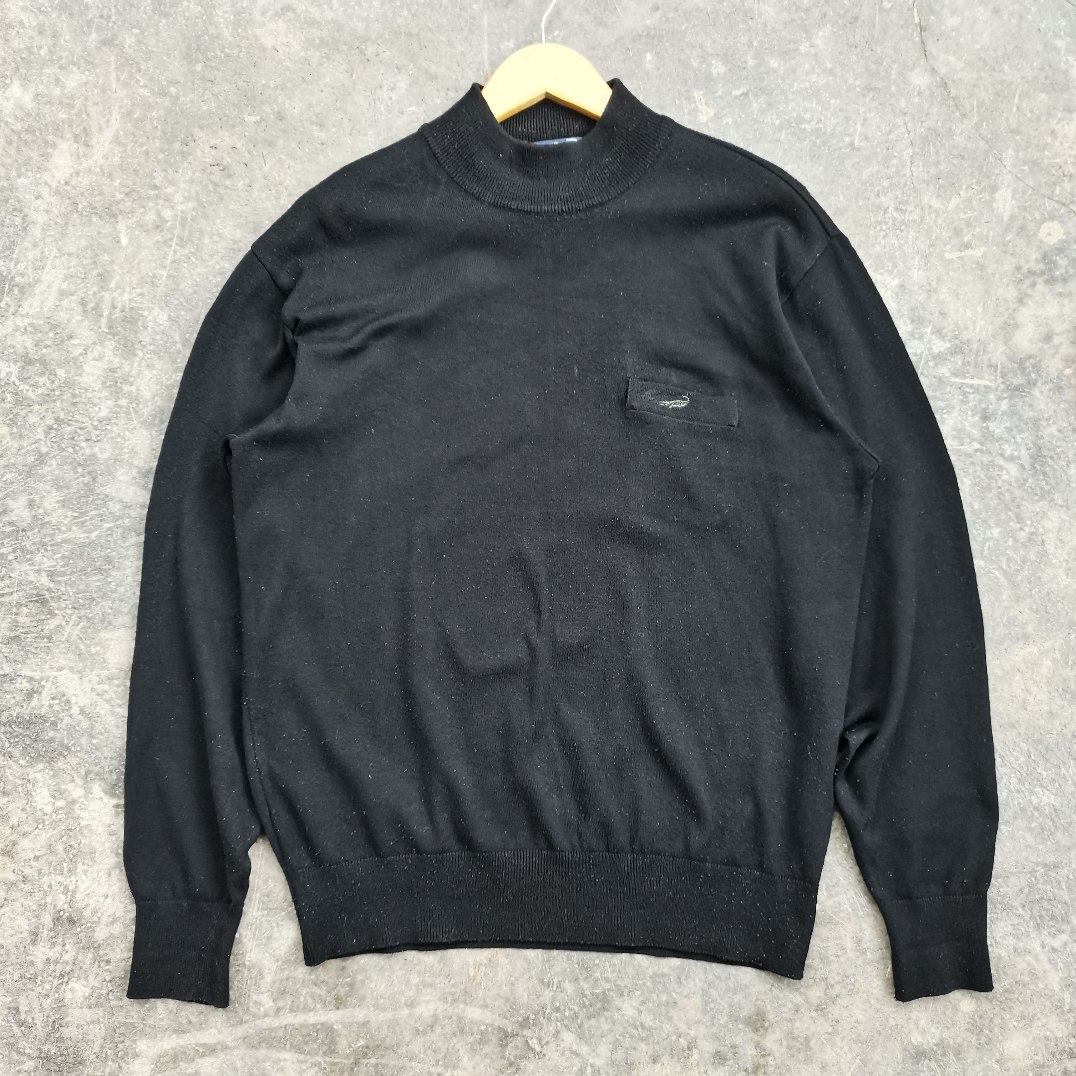 Japanese Brand × Vintage Steals🔥 Crocodile Longsleeve Turtle Neck Jumper Size US M / EU 48-50 / 2 - 1 Thumbnail