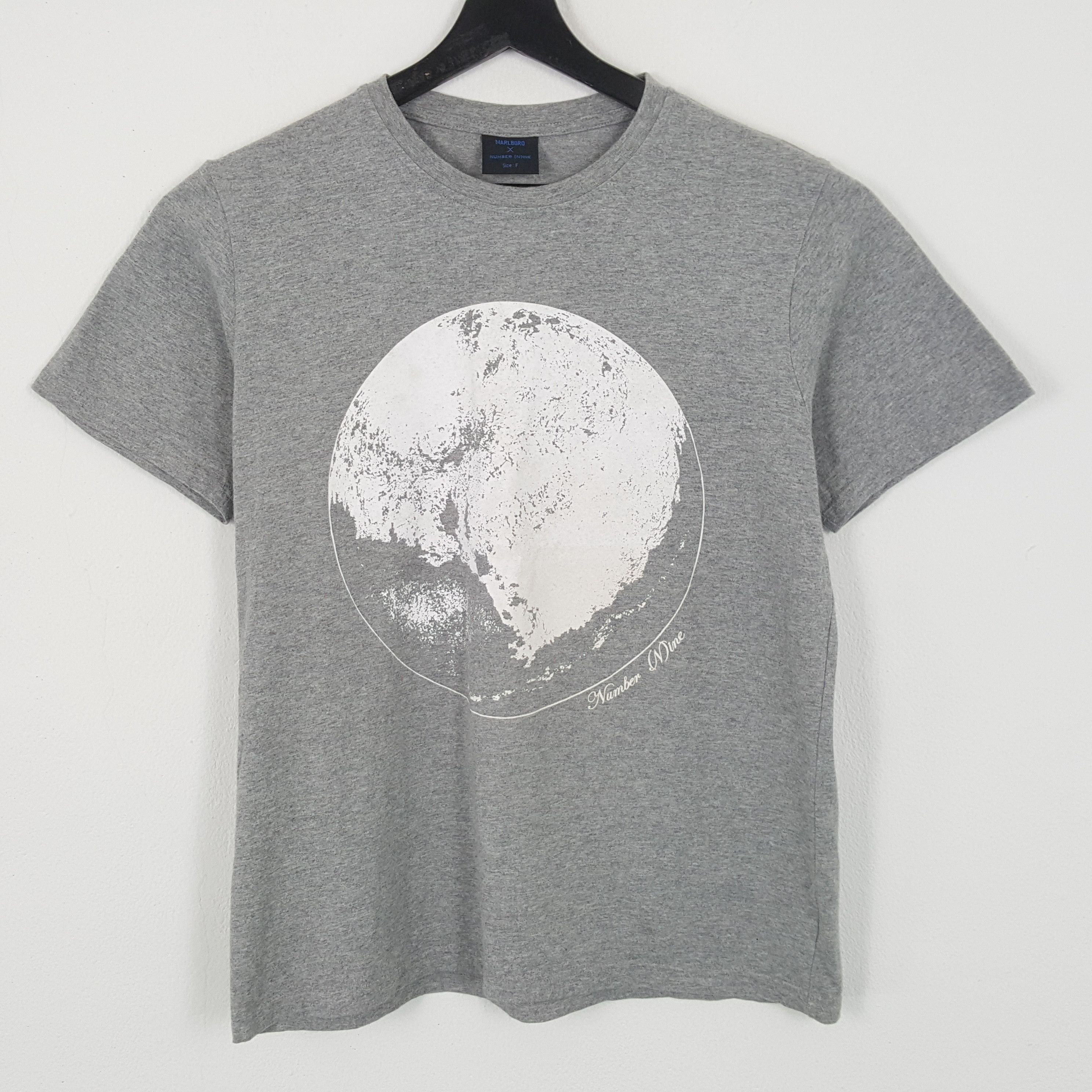 Marlboro × Number (N)ine × Vintage MARLBORO x NUMBER (N)INE Moon Design Style Streetwear Tshirt Size US M / EU 48-50 / 2 - 1 Thumbnail