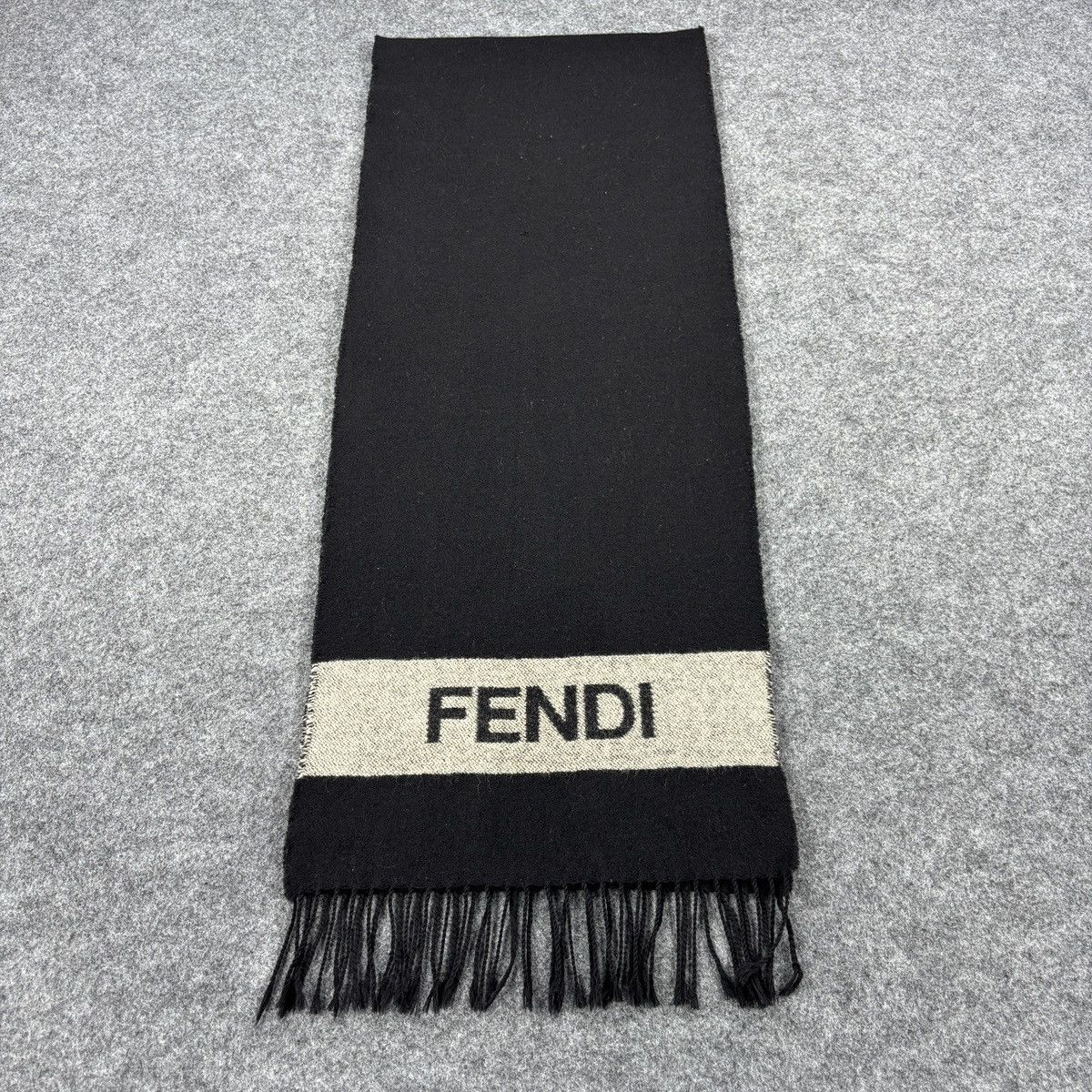 Fendi × Vintage Fendi Scarf # D717 # Muffler # Neckwear Size ONE SIZE - 6 Thumbnail