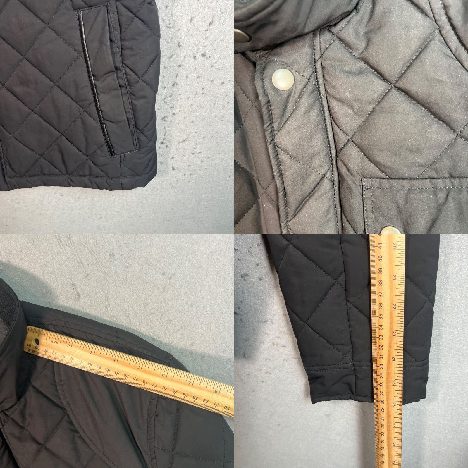 Saks Fifth Avenue VINTAGE Saks Fifth Avenue Quilted Black Jacket Womens Size Medium Size M / US 6-8 / IT 42-44 - 8 Thumbnail