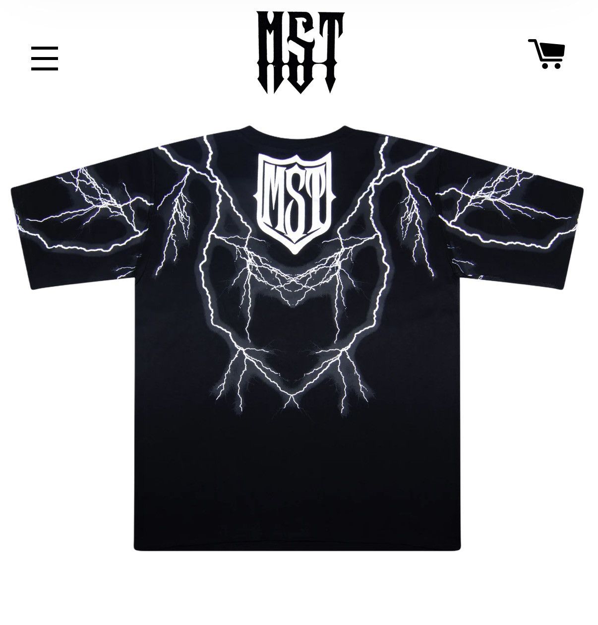 Missing Since Thursday MST Black Thunder Tee Size US XXL / EU 58 / 5 - 6 Thumbnail