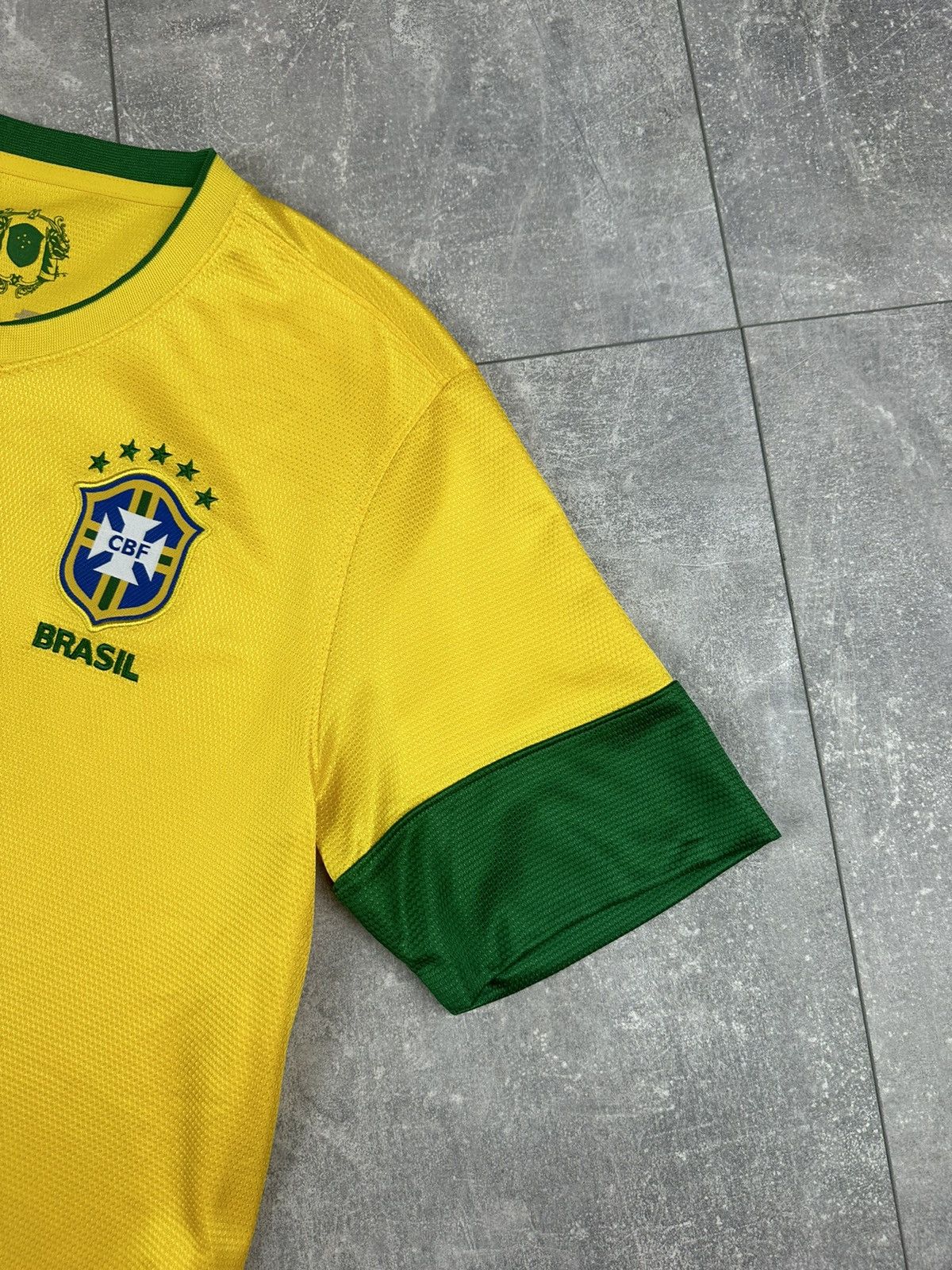 Nike Nike Brazil National Team Naldo #25 Soccer Jersey 447931-703 Size US M / EU 48-50 / 2 - 3 Thumbnail