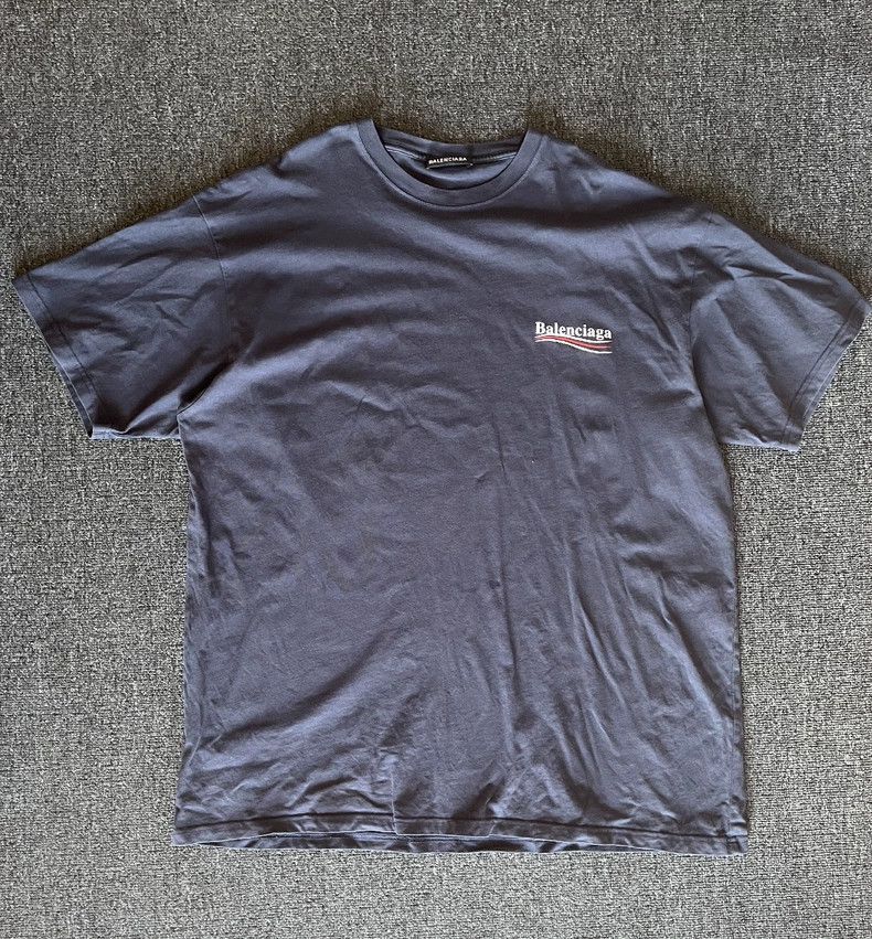 Balenciaga Balenciaga Oversize Cola Print T-Shirt-yf Size US XL / EU 56 / 4 - 1 Thumbnail
