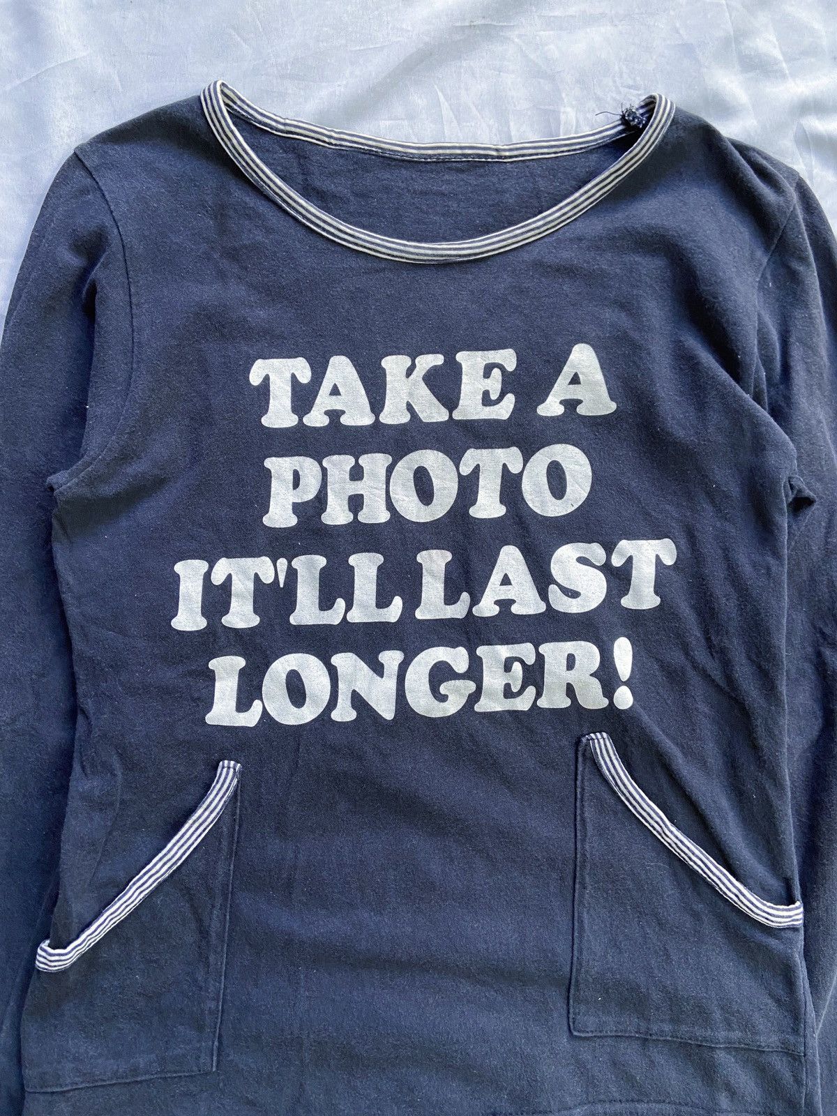 Japanese Brand TAKE A PHOTO IT WILL LAST LONGER! LONG SLEEVE Size US S / EU 44-46 / 1 - 3 Thumbnail