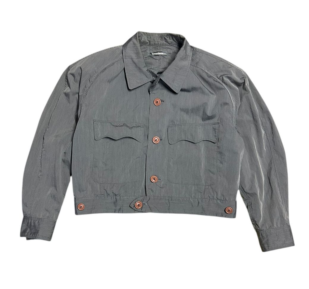 Issey Miyake 80s Issey Miyake long jacket detachable to bomber jacket Size US M / EU 48-50 / 2 - 4 Thumbnail