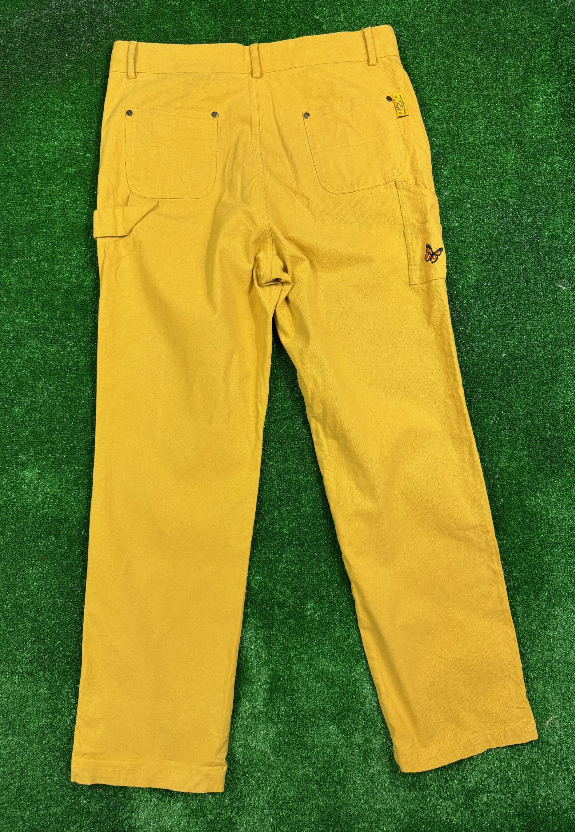 Carhartt × Carhartt Wip × FELT FELT Embroidered Butterfly Garden Pants L Size US 34 / EU 50 - 2 Thumbnail