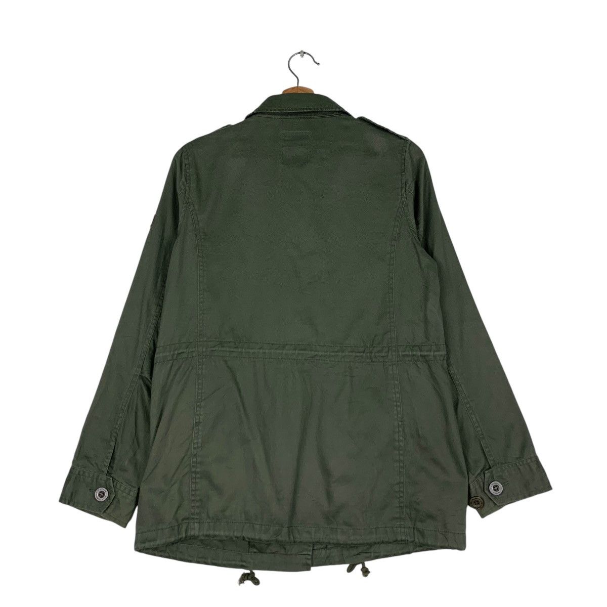 Japanese Brand DOUBLEFOCUS Dsquared Patches Field Jacket #1237-C56 Size US L / EU 52-54 / 3 - 7 Thumbnail