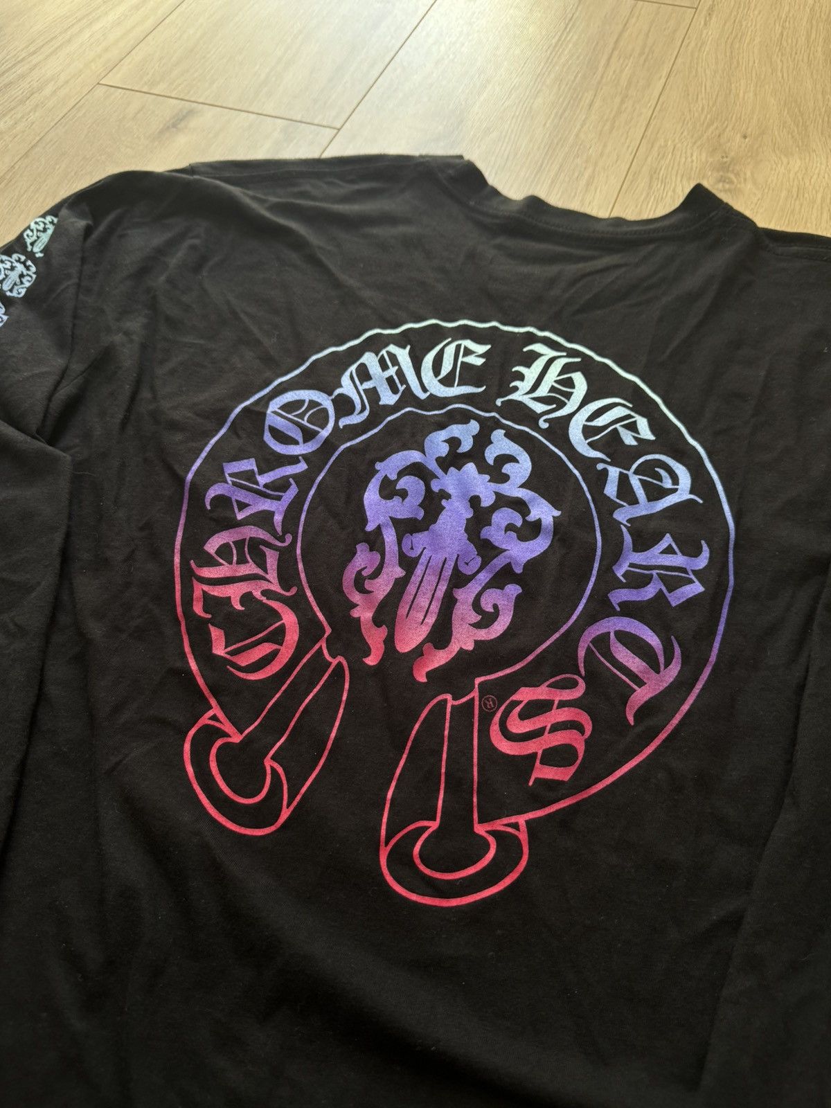 Chrome Hearts Chrome Hearts Color Gradient Sword Long Sleeve Tee Size L Size US L / EU 52-54 / 3 - 3 Thumbnail