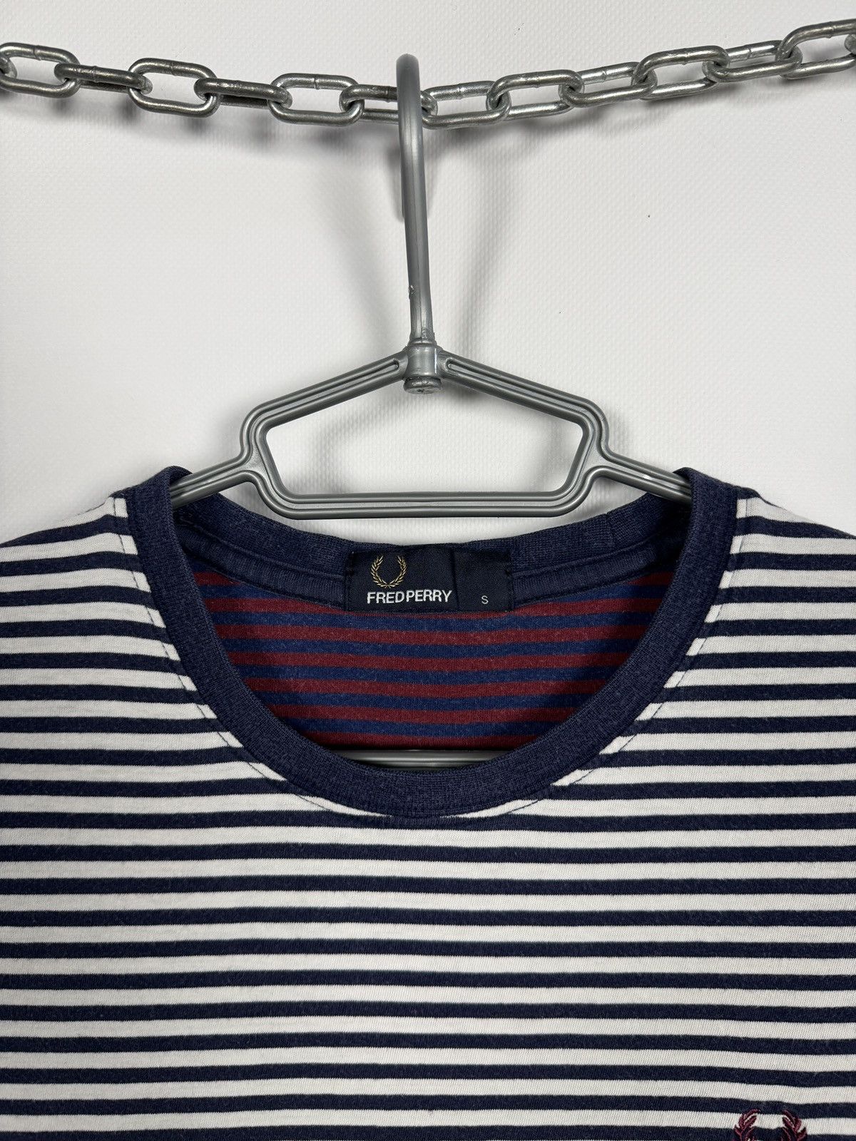 Fred Perry Fred Perry Striped Short Sleeve T-Shirt Streetwear Size S Size US S / EU 44-46 / 1 - 7 Thumbnail