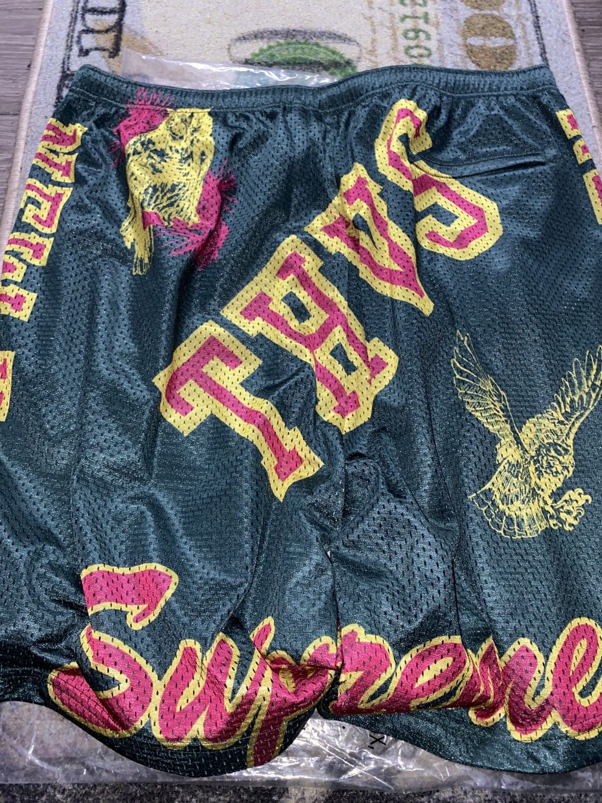Supreme Supreme Varsity Mesh Shorts (LARGE) Size US 34 / EU 50 - 3 Thumbnail