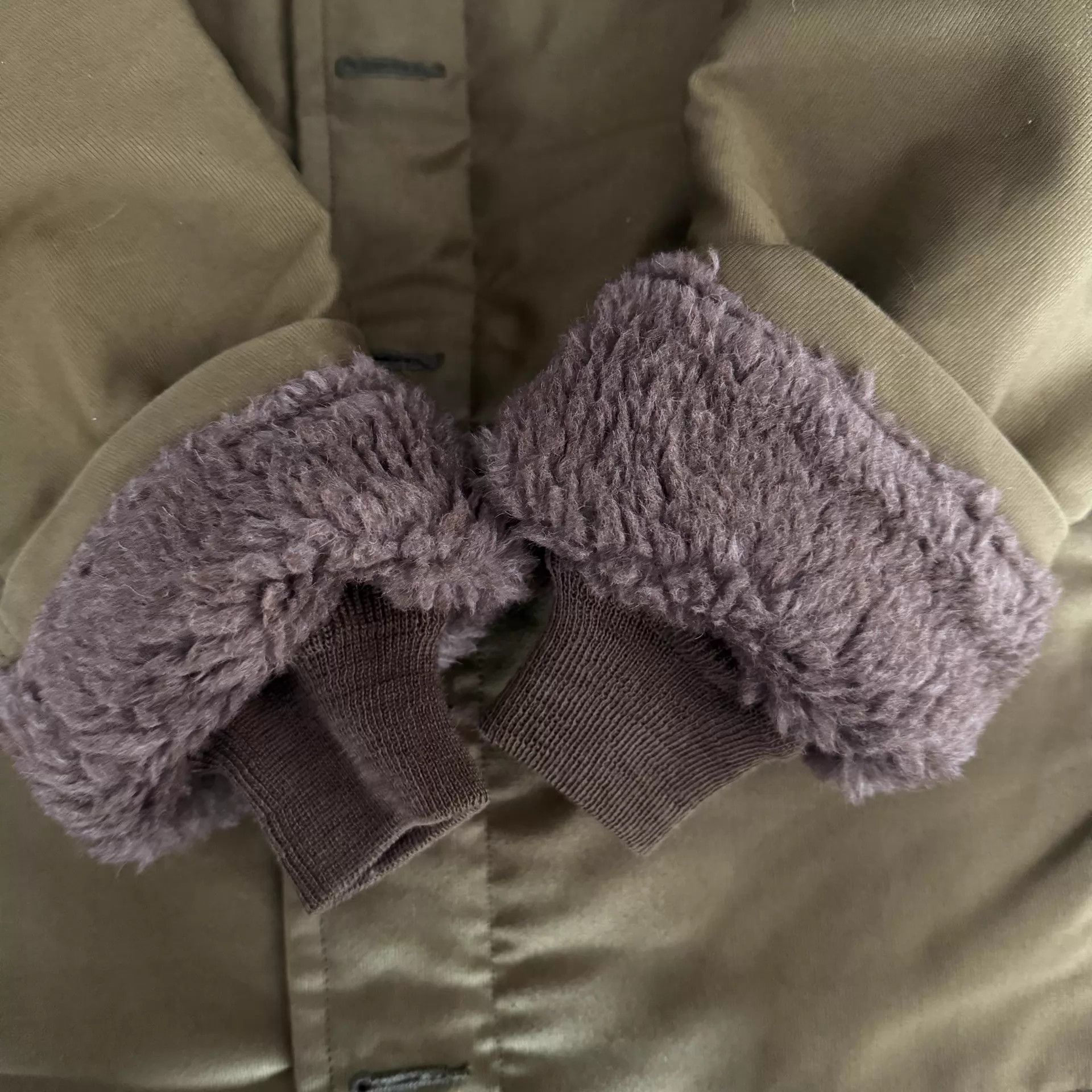 TOYS McCOY Toys Mccoy N1 Heavy Canvas Alpaca Lined Deck Jacket Size US S / EU 44-46 / 1 - 8 Thumbnail