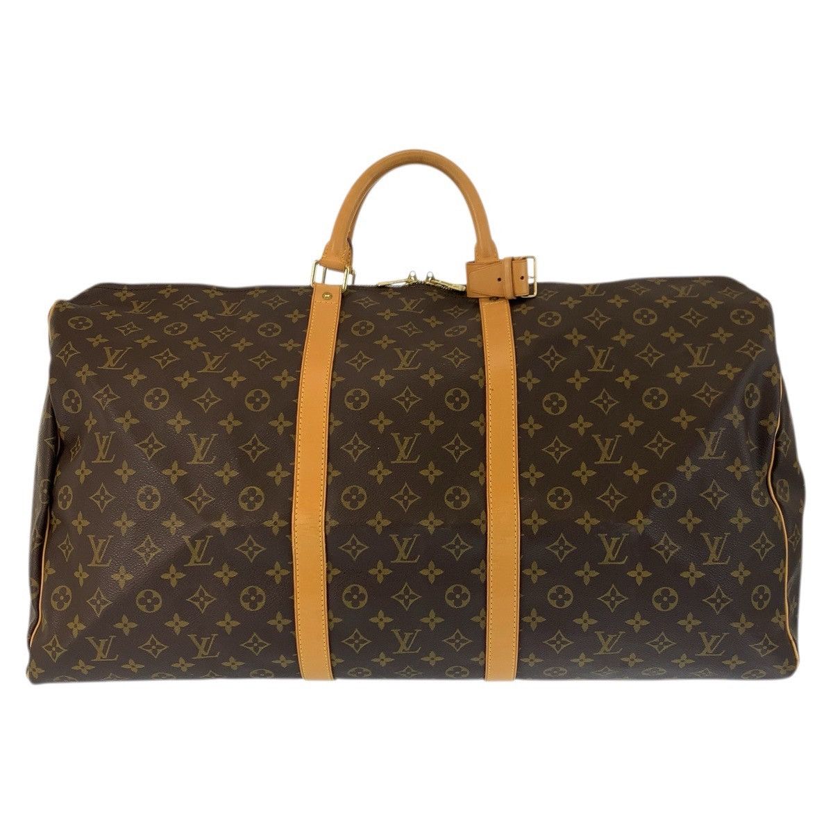Louis Vuitton Louis Vuitton Louis Vuitton Keepall Monogram Boston Bag Textile Travel Bag M41422 DUTY FREE for USA Size ONE SIZE - 1 Thumbnail
