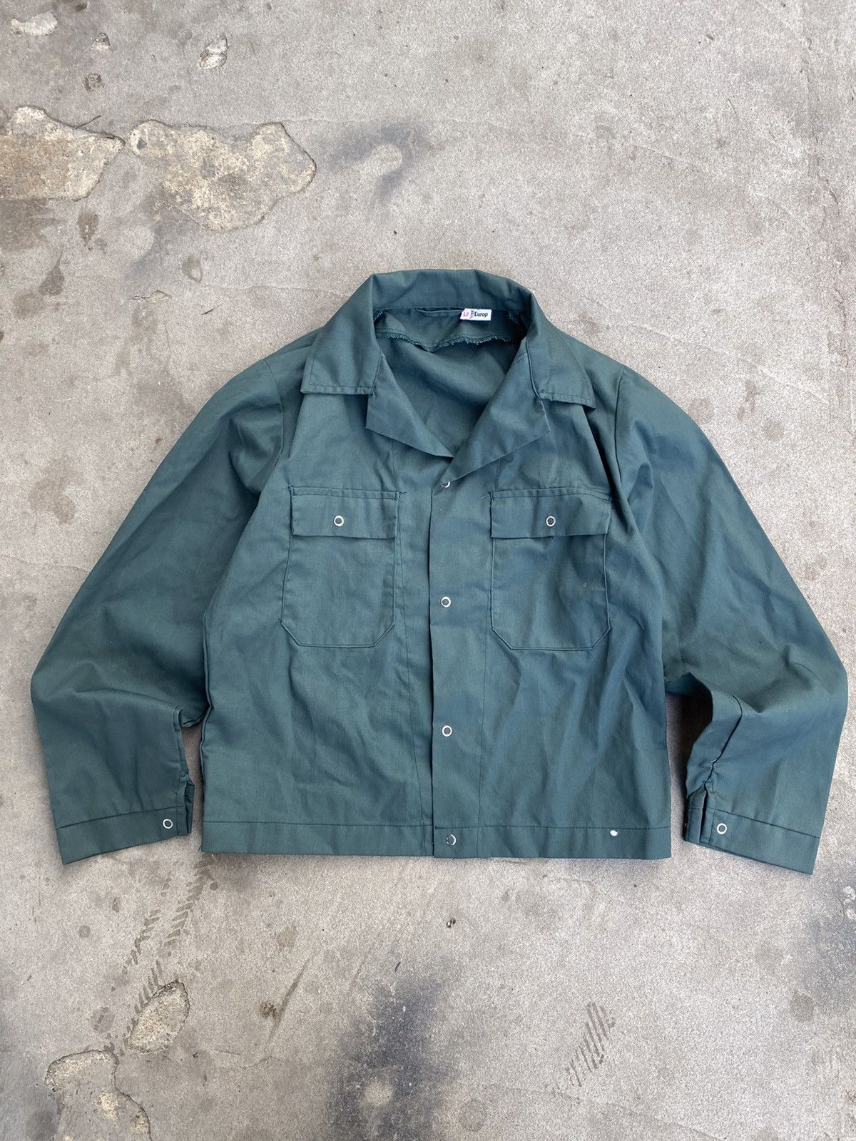 60s Vintage French Chore Work Jacket