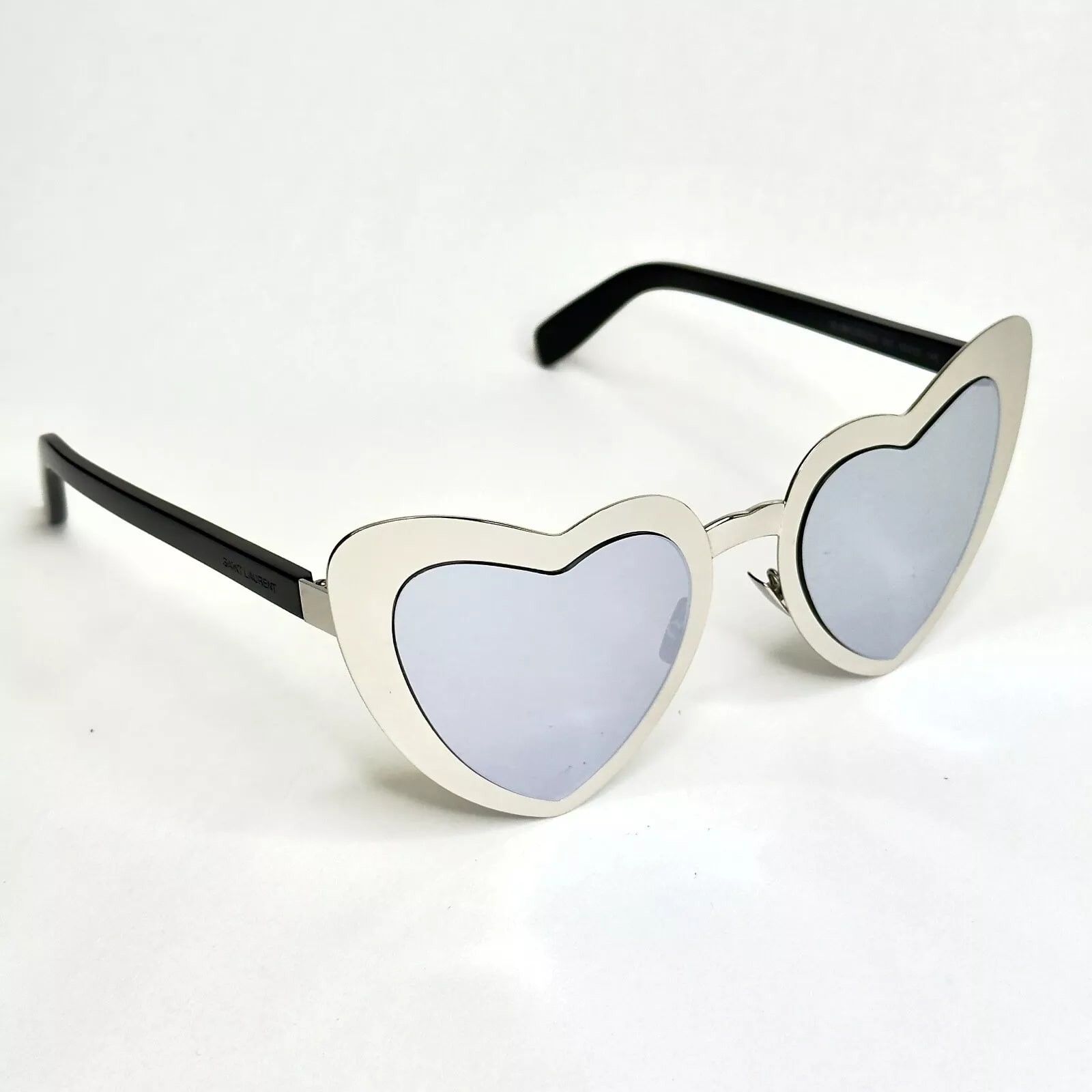 Yves Saint Laurent SAINT LAURENT LOULOU SL 196 SL196 Black Sunglasses 001 Size ONE SIZE - 5 Thumbnail
