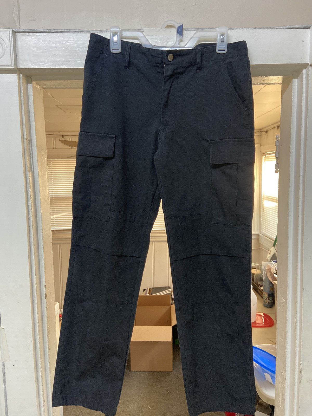 Carhartt Carhartt Work in Progress Hooded Theory Sweat Cargo Pants Size US 32 / EU 48 - 1 Thumbnail