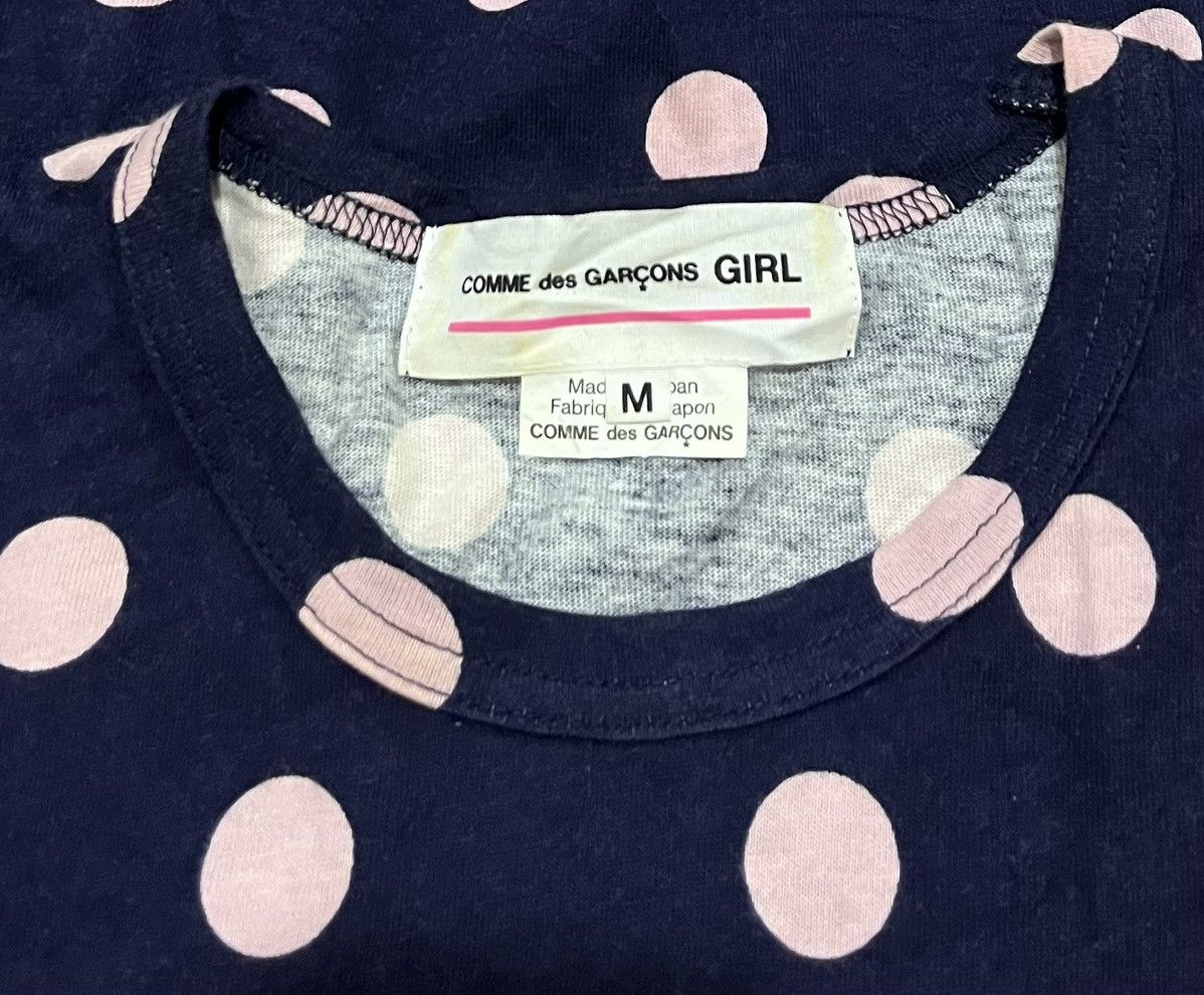 Comme des Garcons TAX FREE 🇺🇸 Comme des garcons girl pink polkadot longsleeve Size US M / EU 48-50 / 2 - 2 Thumbnail