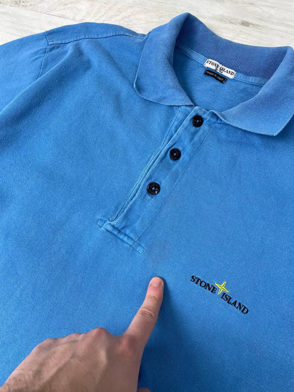 Stone Island Vintage Stone Island Polo Shirt 2004 Size US L / EU 52-54 / 3 - 6 Thumbnail