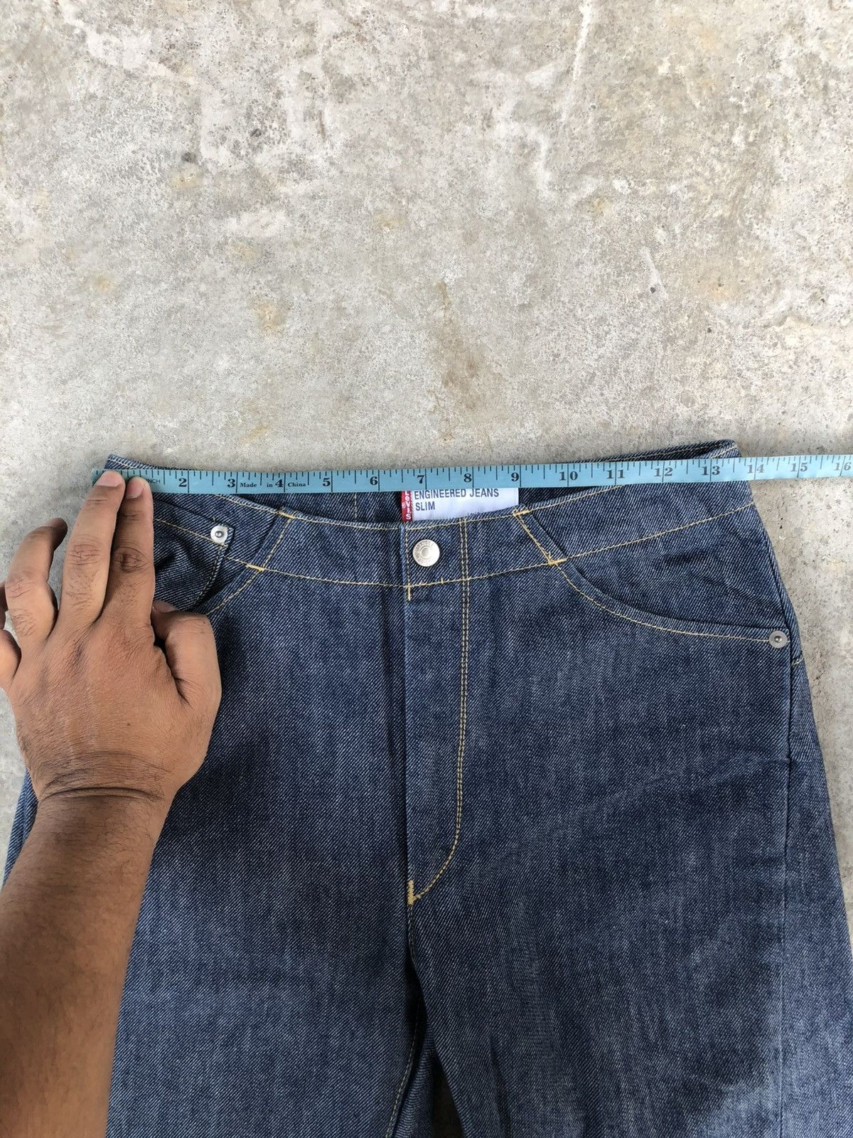 Levi's Y2k Levi’s Engineered Slim Fit Single Pocket Size US 27 - 23 Thumbnail