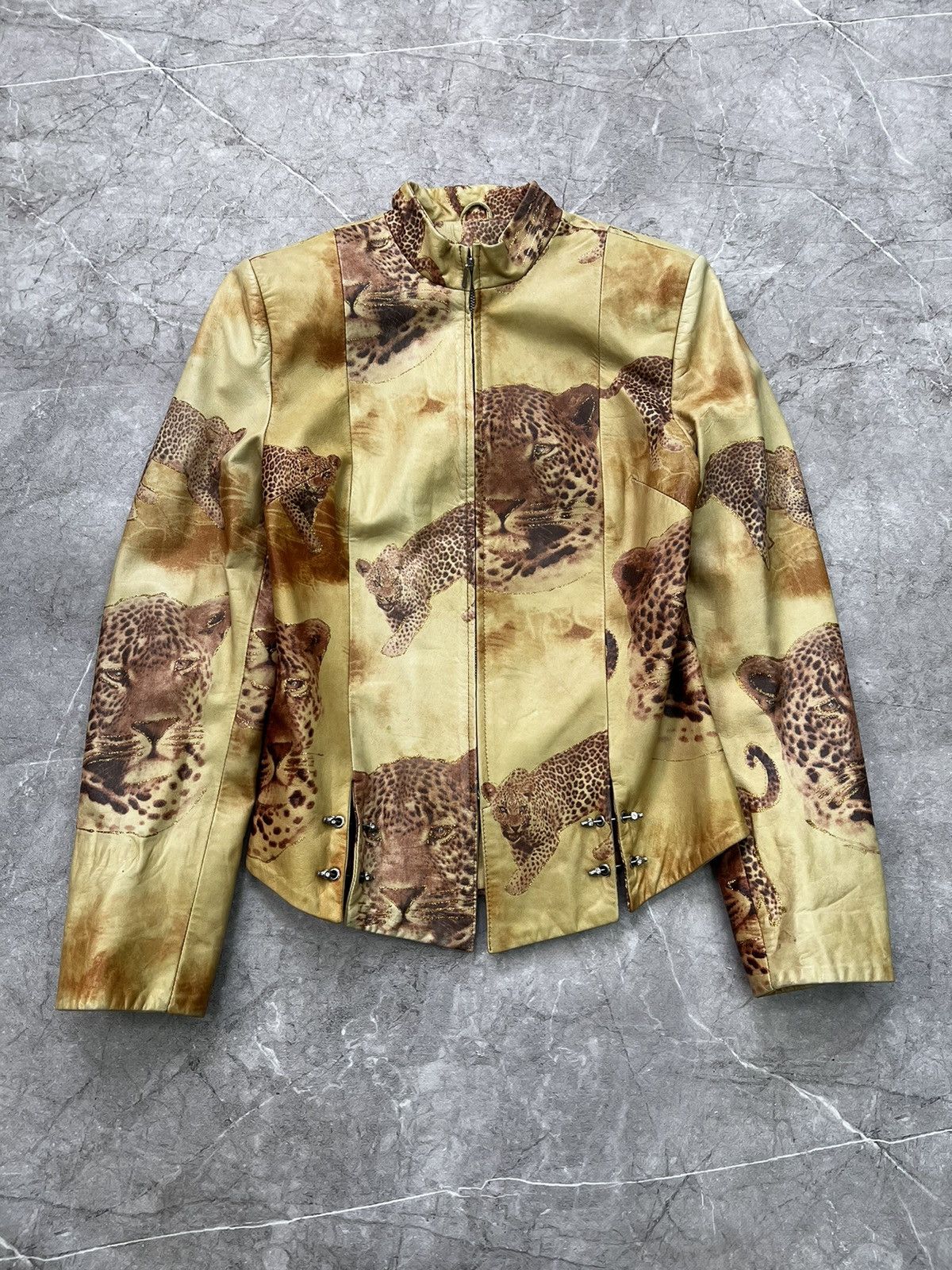 If Six Was Nine × Japanese Brand SALE✅✅MAISON MARGIELA STYLE LEATHER WOMAN LEATHER JACKET Size M / US 6-8 / IT 42-44 - 1 Thumbnail