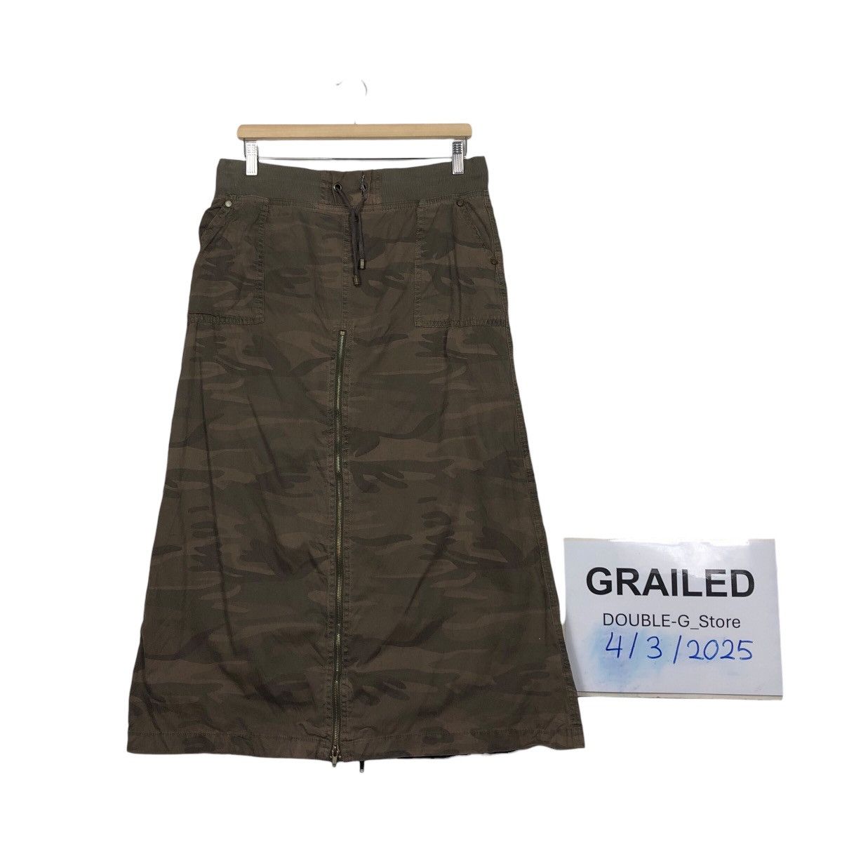 📌Vintage Skirt Camouflage Design Full Print