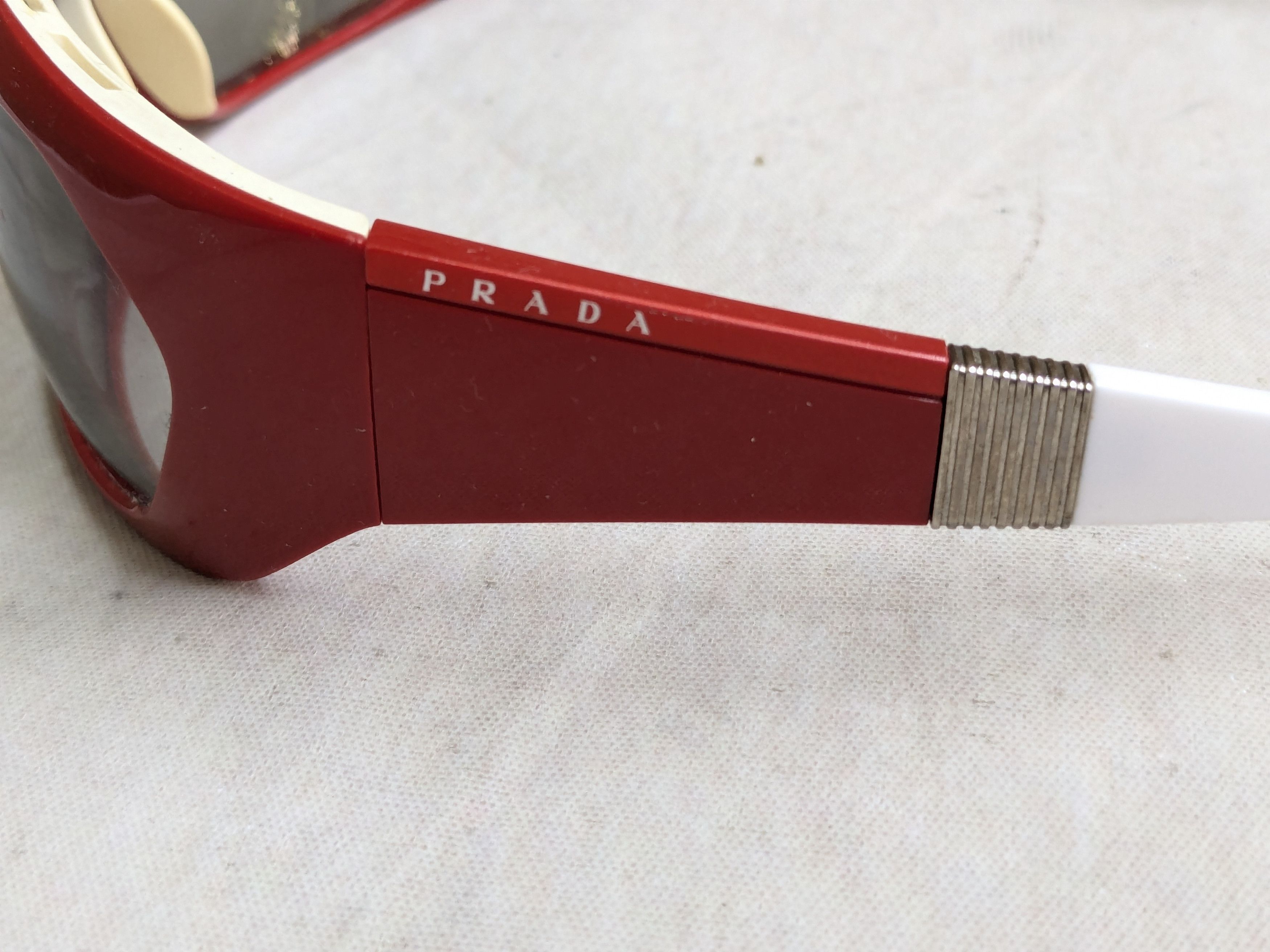 Prada Prada Sunglasses Linea Rossa Sport SPS04H Red White Size ONE SIZE - 2 Thumbnail