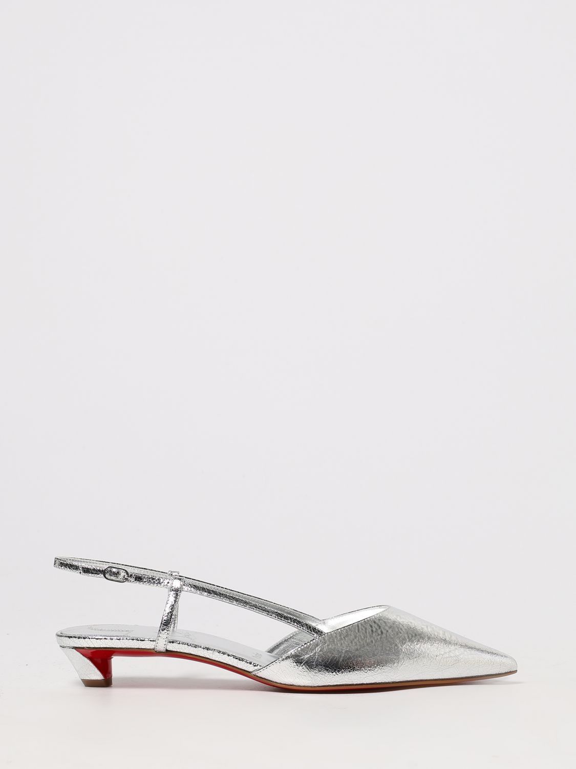 Christian Louboutin Pump Woman Silver