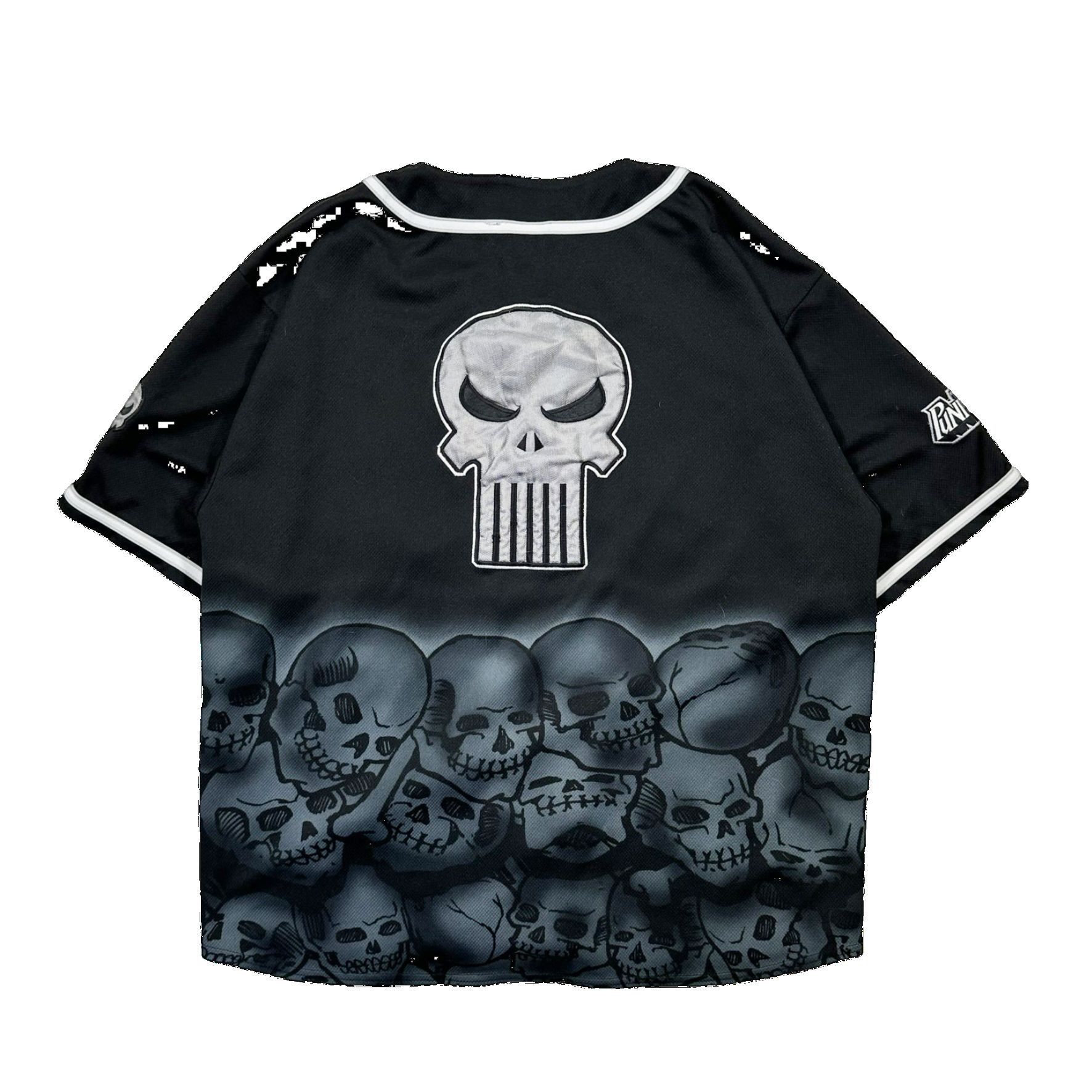 Vintage Vintage 2001 Marvel Punisher Big Patch Detailed Graphic Size US XL / EU 56 / 4 - 4 Thumbnail