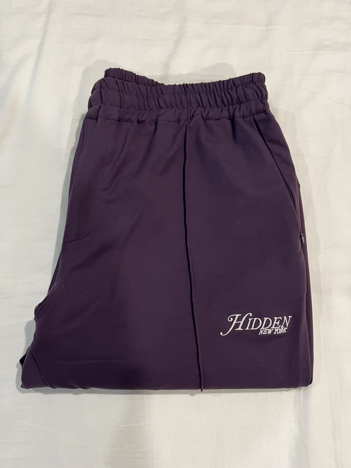 HIDDEN NY Jersey Pleated Trouser Pants