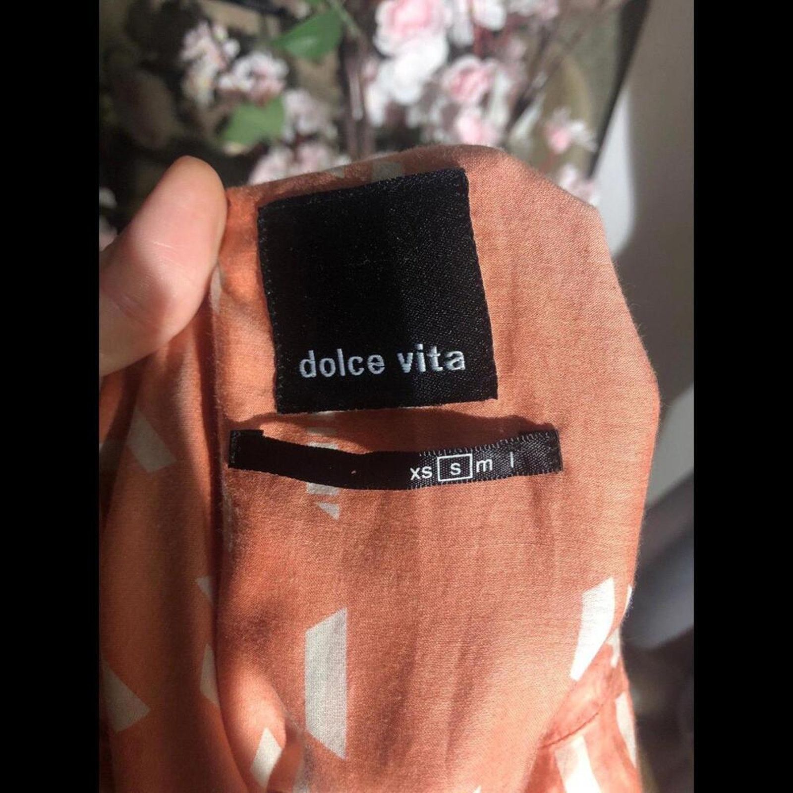 Dolce Vita Summer Sundress Dolce Vita orange and white zip front small Size S / US 4 / IT 40 - 5 Thumbnail