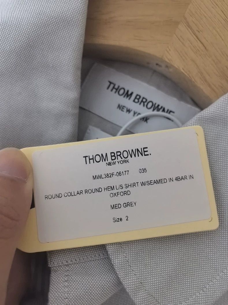Thom Browne Thom Browne size2 Shirt, front short and back long style Size US M / EU 48-50 / 2 - 4 Thumbnail