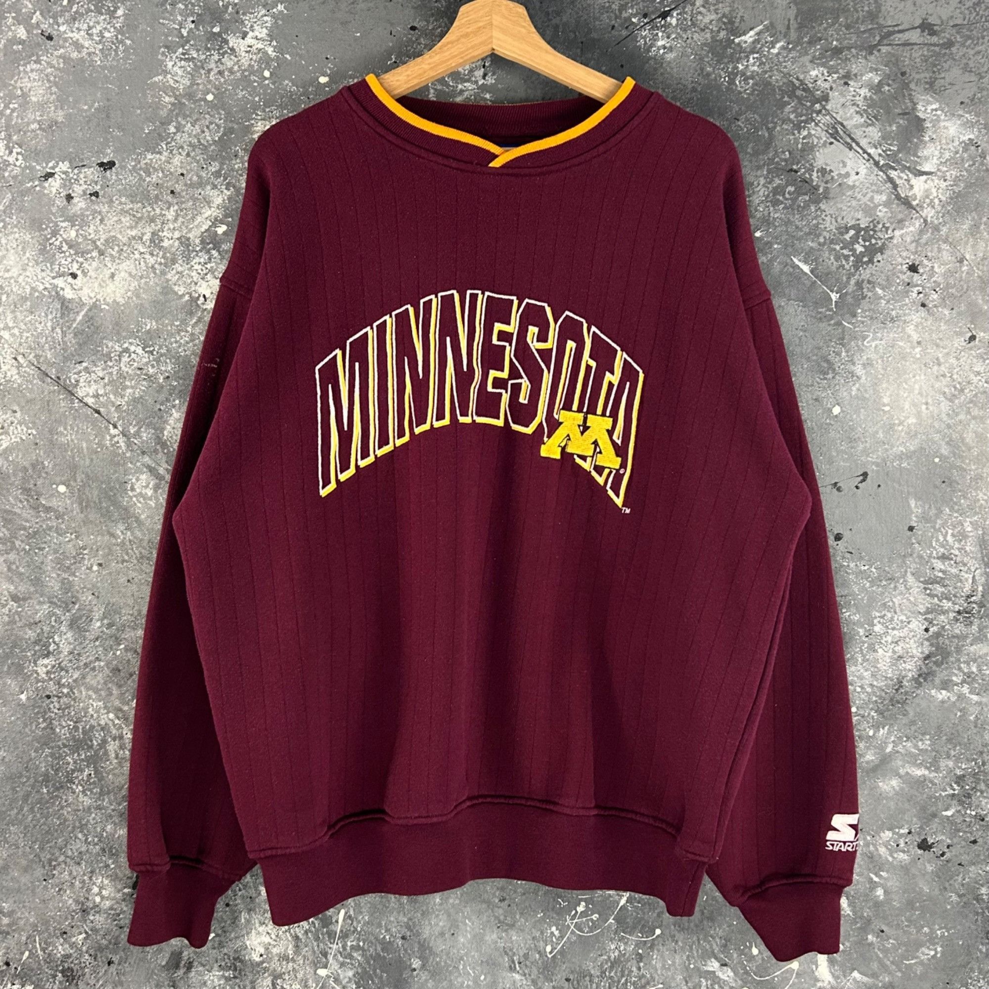 Starter × Vintage Vintage 1990’s Minnesota Starter sweatshirt Size US L / EU 52-54 / 3 - 1 Thumbnail