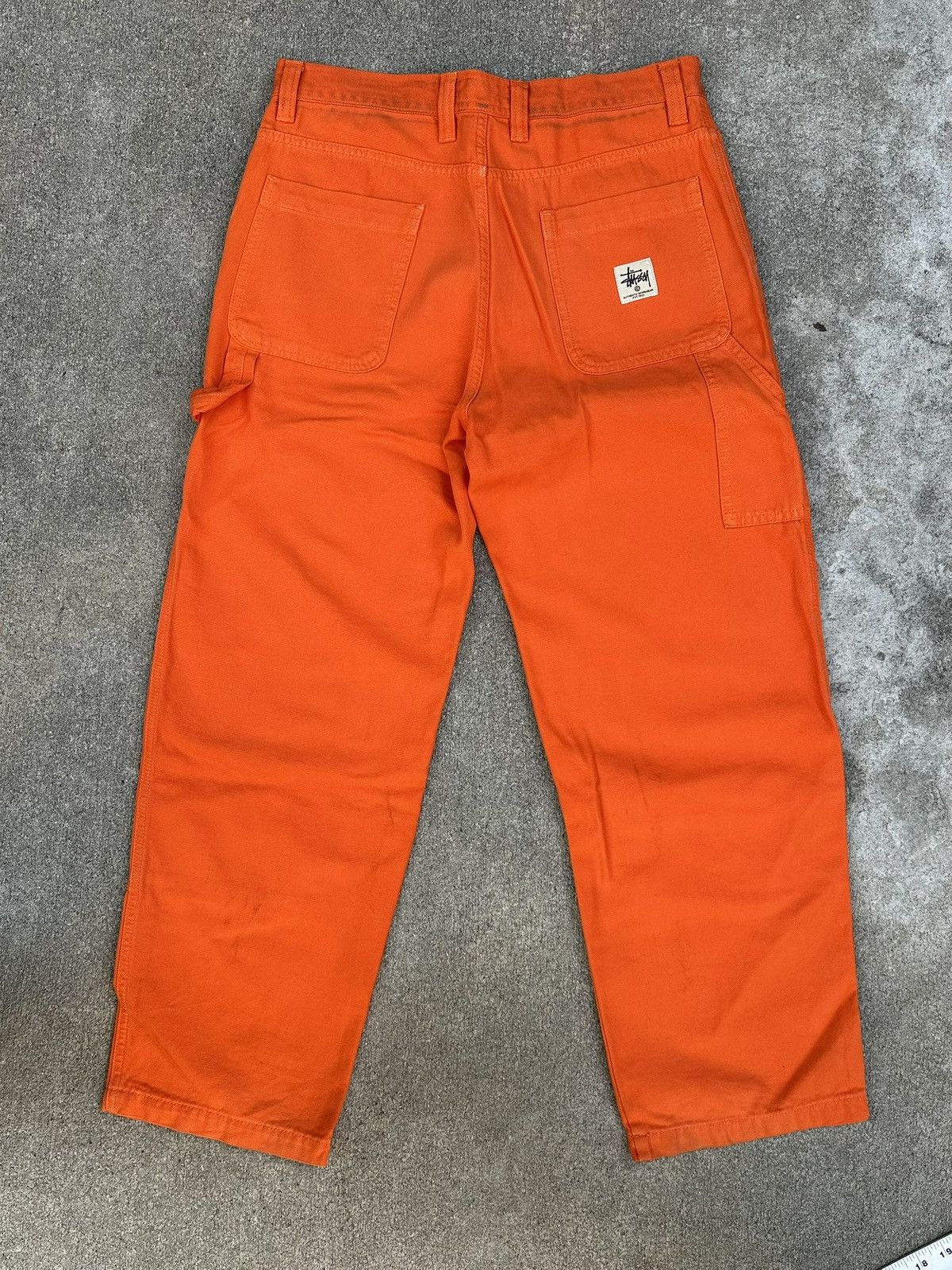 Stussy Stussy canvas work pant orange Size US 32 / EU 48 - 6 Thumbnail