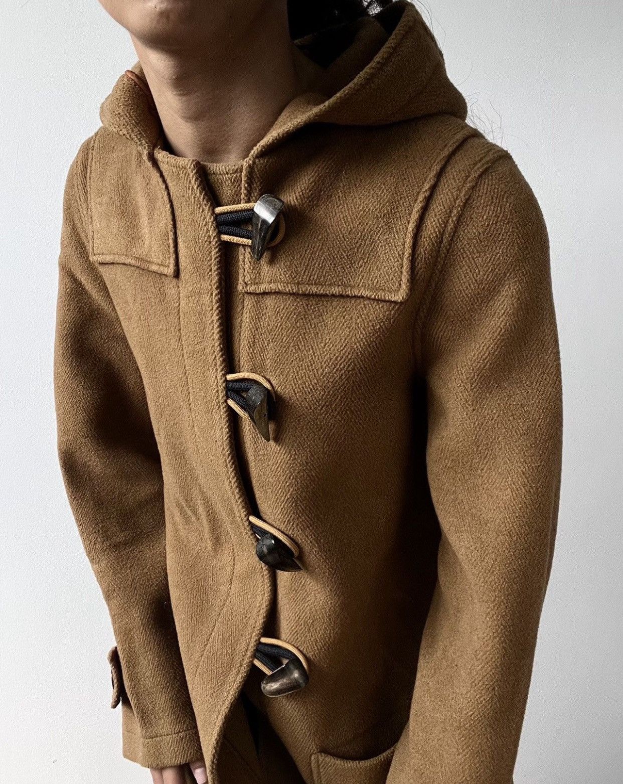 AW2006 Raf Simons Wool Duffle Coat Jacket