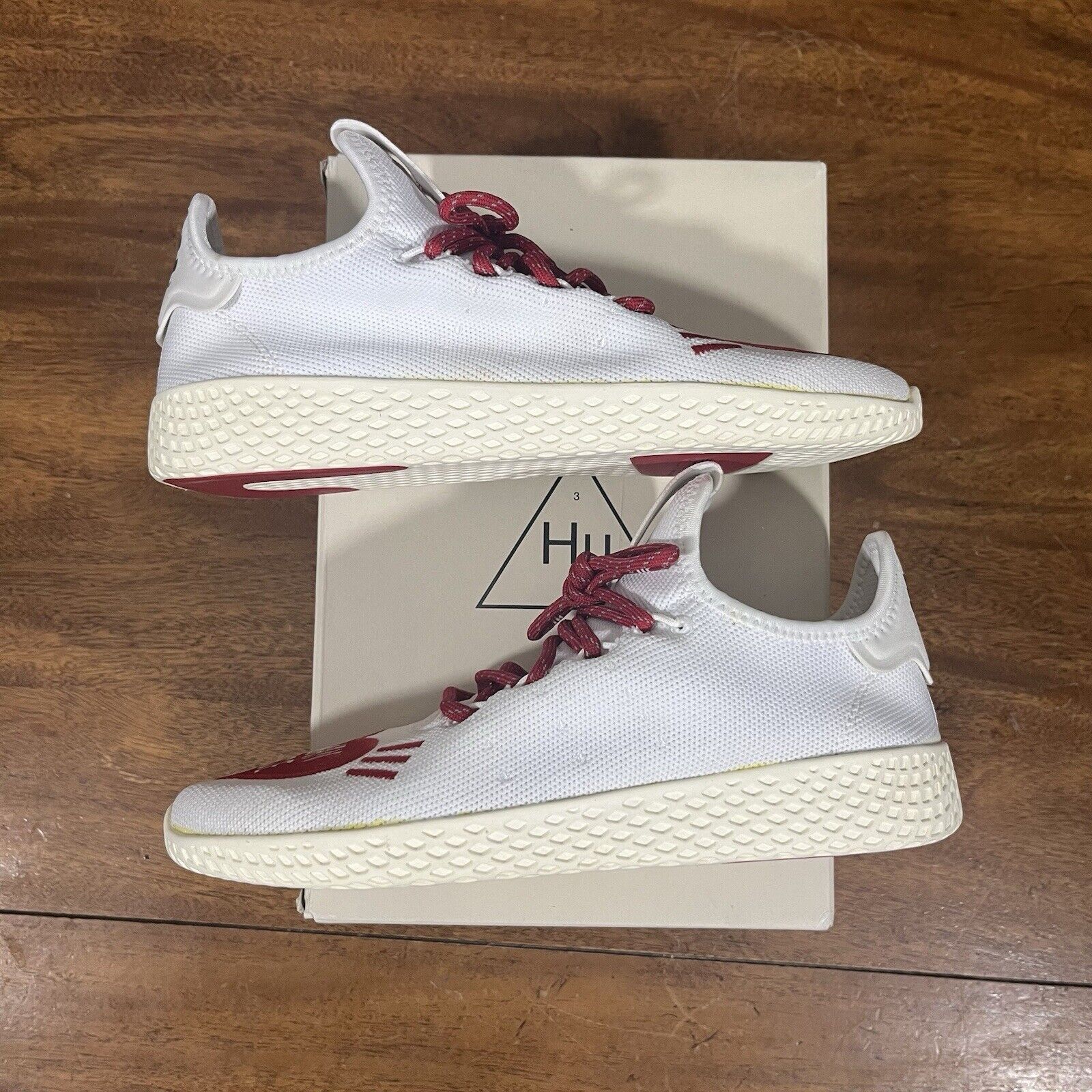 Adidas SZ 5.5, 7 Wmns - adidas HUMAN MADE x Tennis Hu Love Pharell Size US 7 / IT 37 - 2 Thumbnail