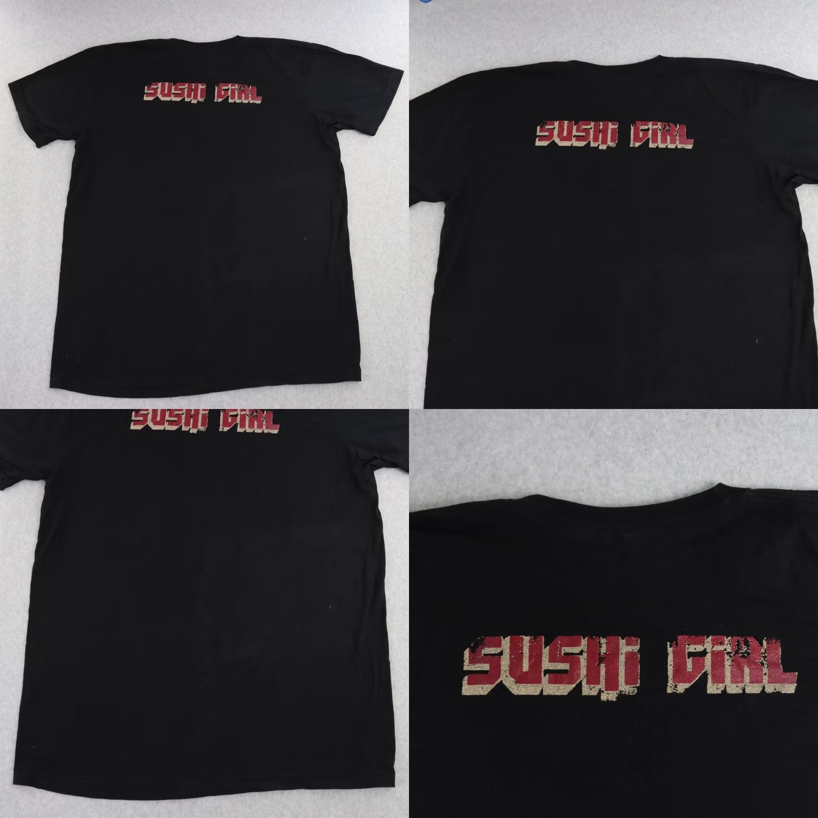 American Apparel Sushi Girl / American Apparel T-Shirt XL Black Movie Tshirt Mens Vintage? Size US XL / EU 56 / 4 - 8 Thumbnail