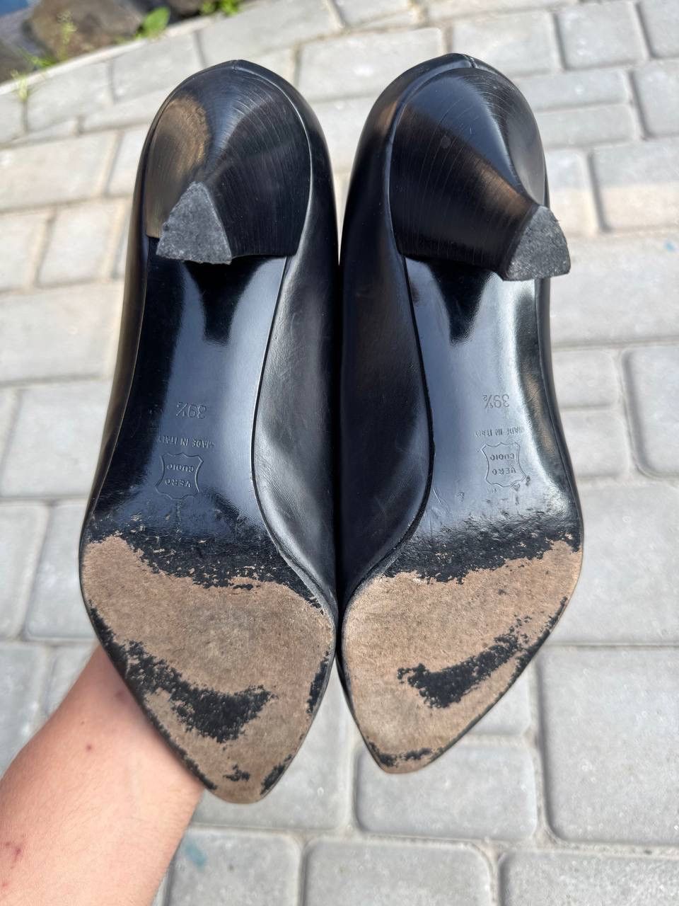Other Y2K Vintage women's shoes Leather heels Sergio Rossi Size US 9 / IT 39 - 6 Thumbnail