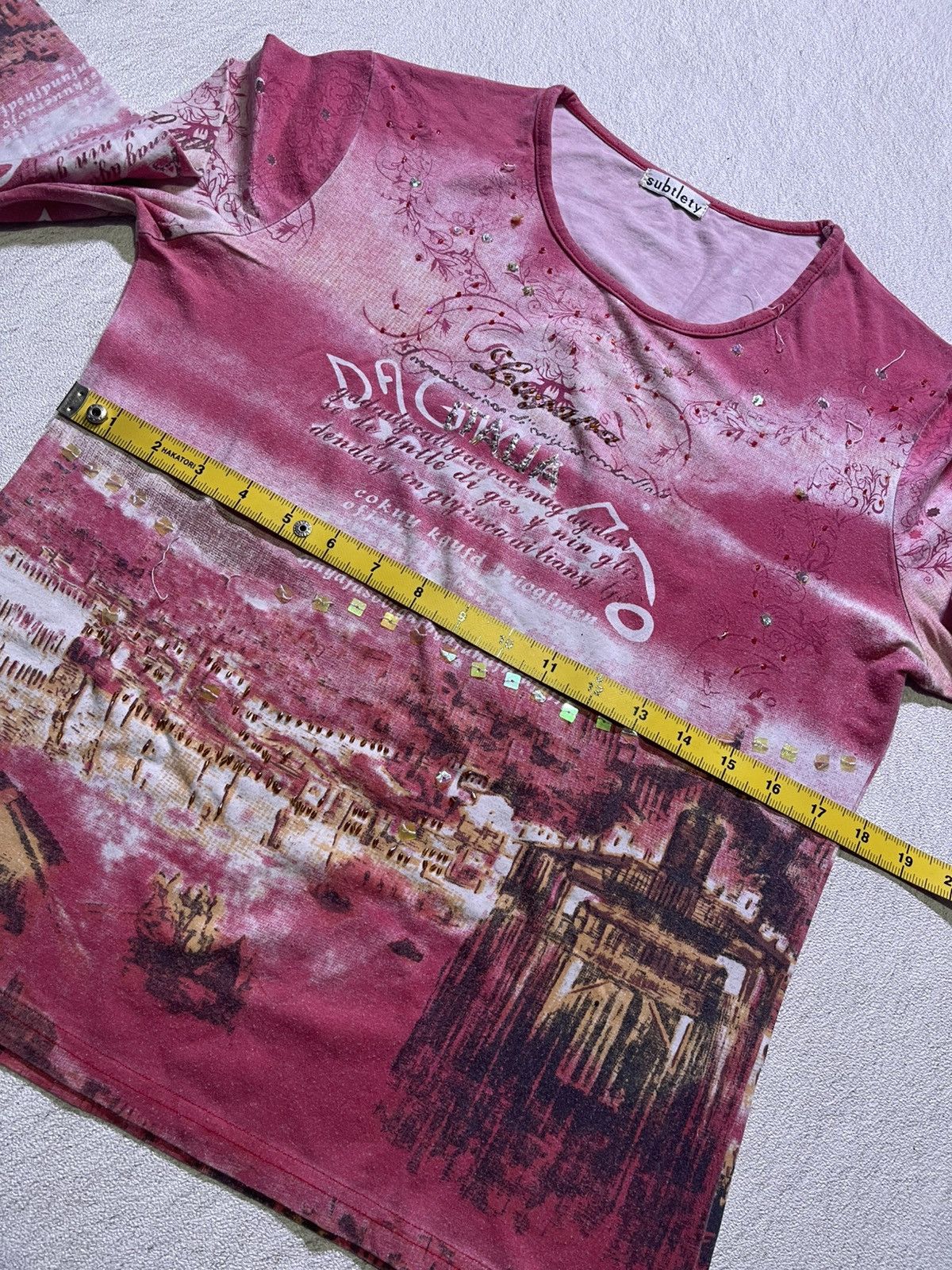 Hysteric Glamour Y2K SUBTLETY long sleeve tshirt Size US M / EU 48-50 / 2 - 6 Thumbnail