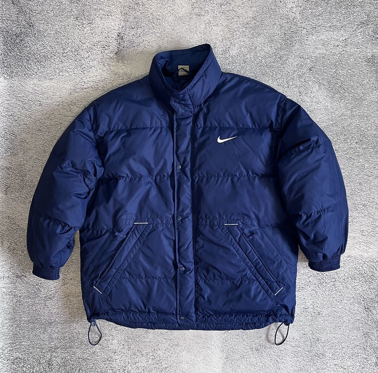Nike Nike Men’s Jacket Down Puffer Winter Vintage Big Swoosh Logo Size US XL / EU 56 / 4 - 2 Thumbnail