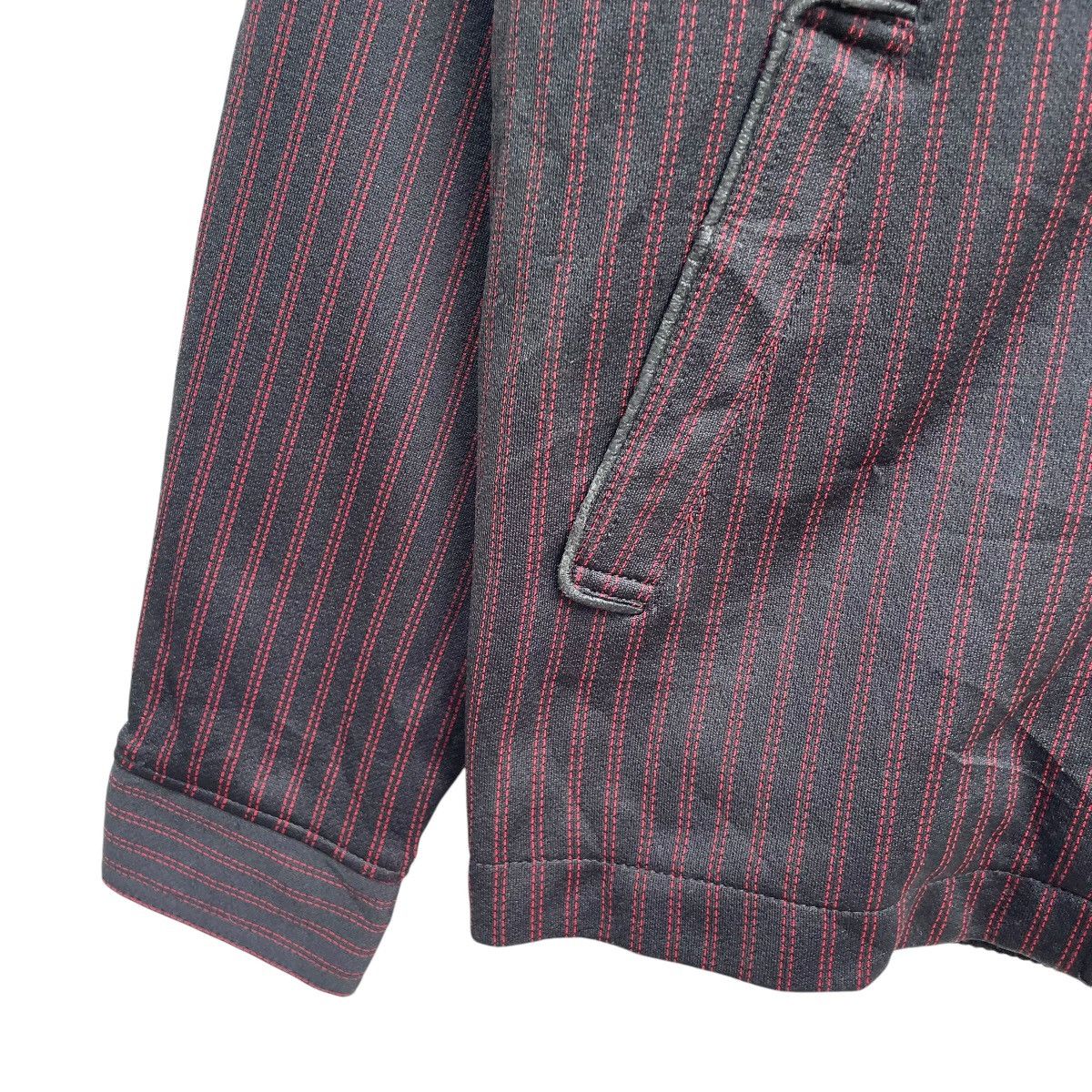 Japanese Brand Vintage Japanese Brand 90s Ginrei Stripe Down Bomber Jacket Size US M / EU 48-50 / 2 - 5 Thumbnail