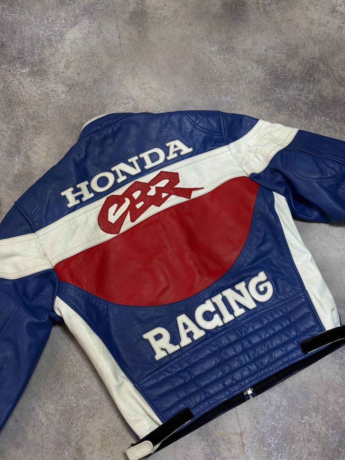 Vintage Vintage 90s OG real leather Honda CBR Racing jacket swag y2k Size US S / EU 44-46 / 1 - 7 Thumbnail