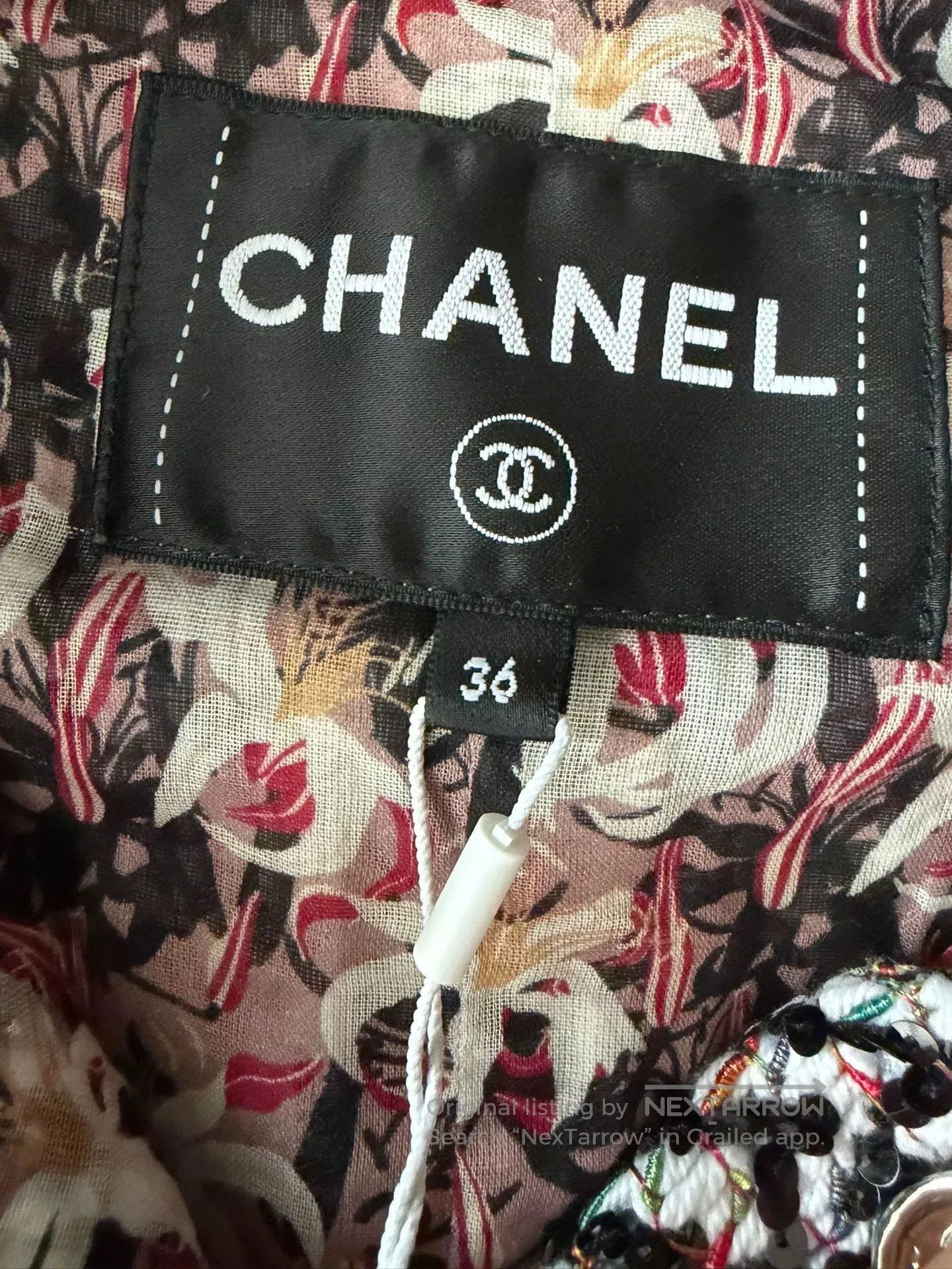 Chanel Chanel 23A Sequin Embellished Jacket. Size US XS / EU 42 / 0 - 3 Thumbnail