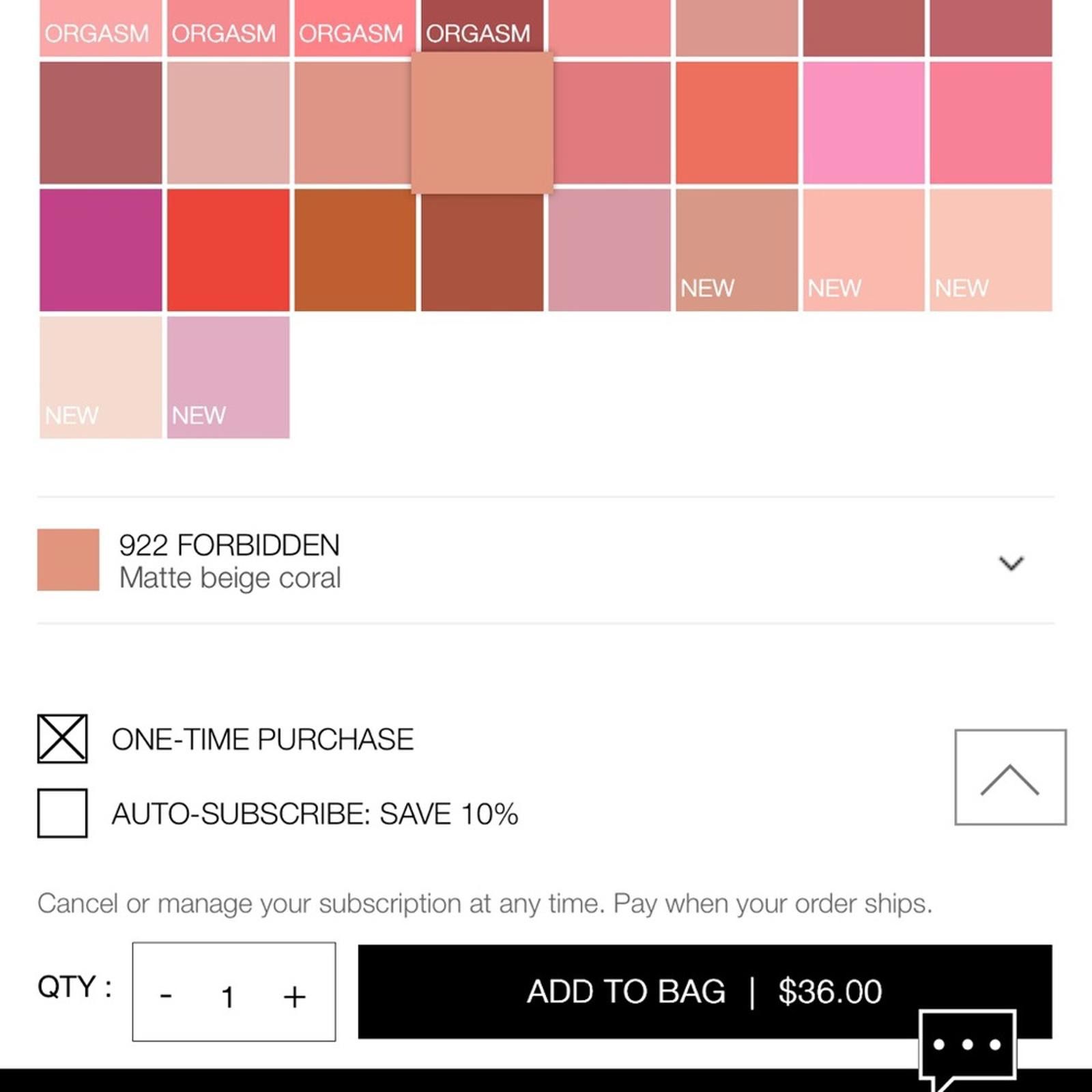 NASCAR NIB NARS Forbidden Matte Blush Size ONE SIZE - 2 Thumbnail