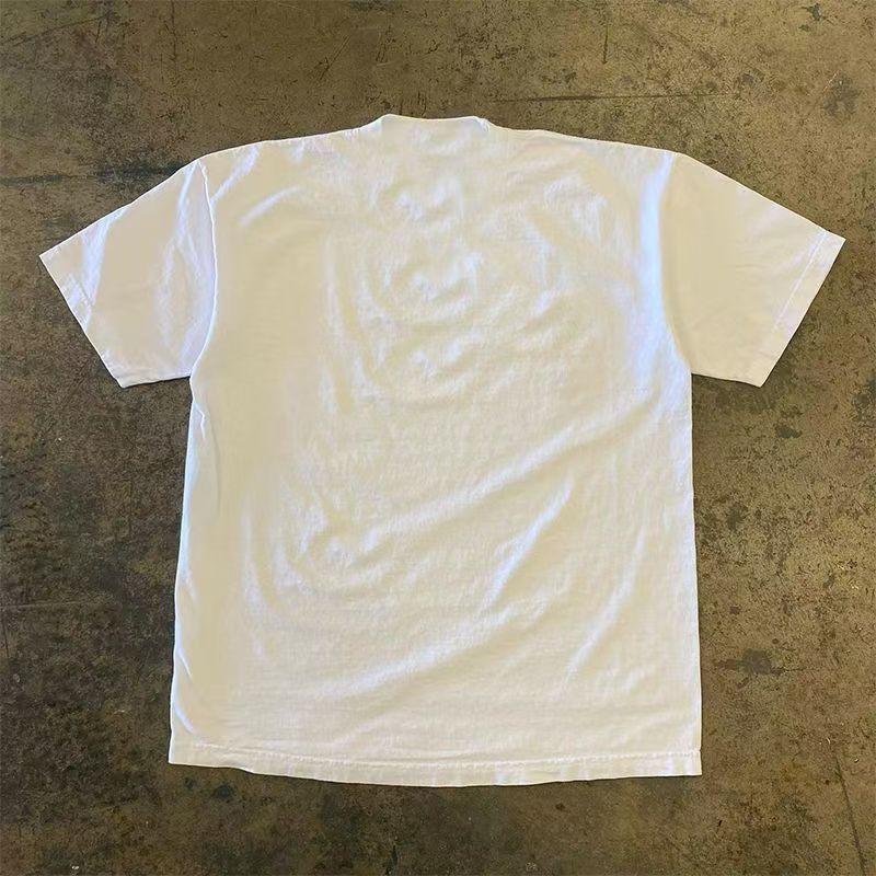 Japanese Brand White retro apple print cotton t-shirt Size US M / EU 48-50 / 2 - 2 Thumbnail