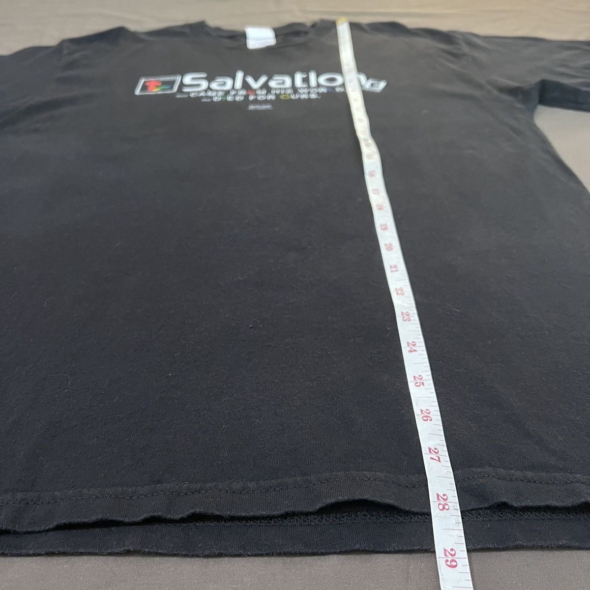 Other Vintage Y2K Salvation Jesus God Holy Bible Parody Tee Size US L / EU 52-54 / 3 - 8 Thumbnail