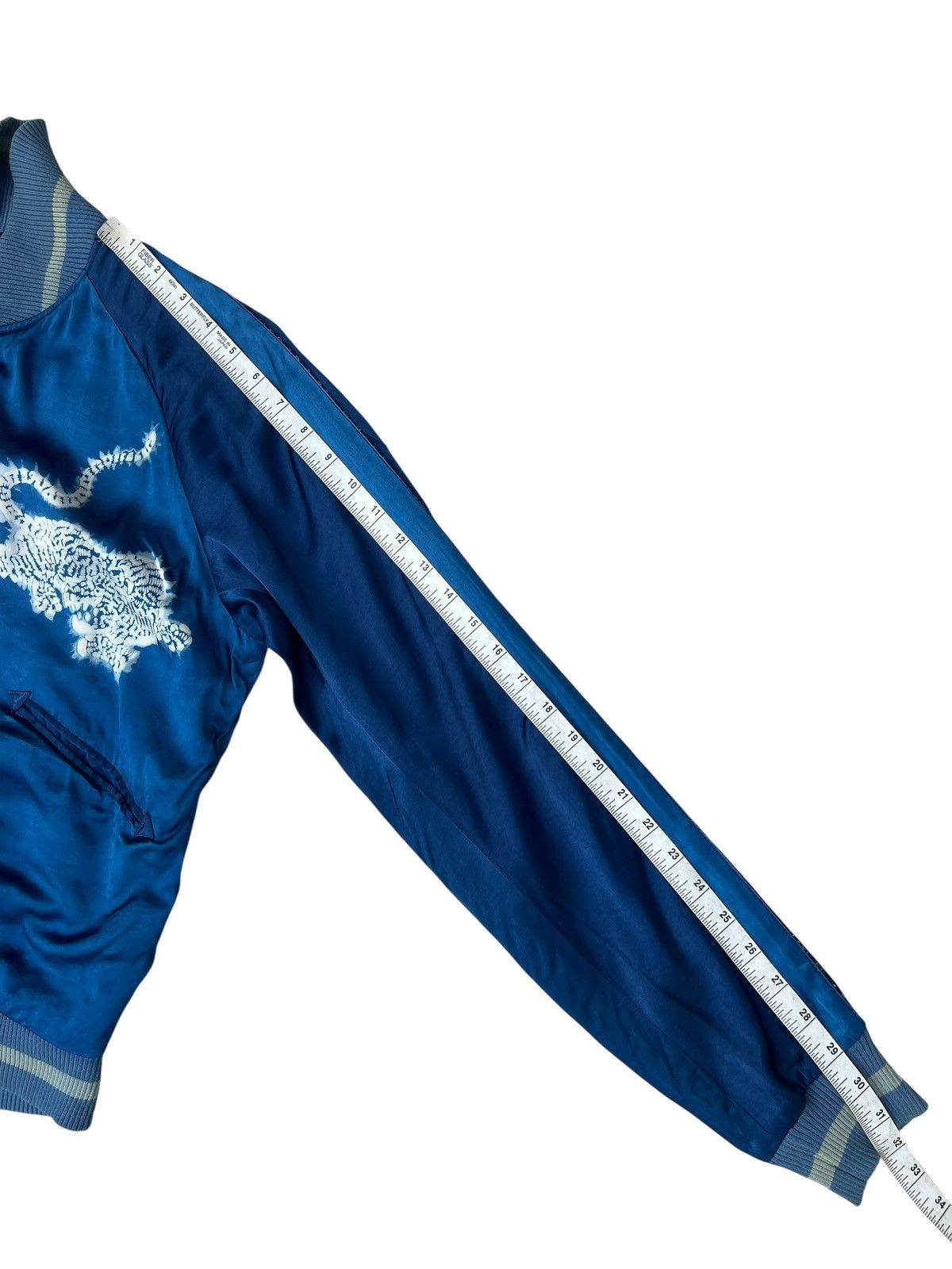 Blue Blue Japan Archive Blue Blue Japan Indigo Dye Souvenir Sukajan Jacket Size US S / EU 44-46 / 1 - 12 Thumbnail