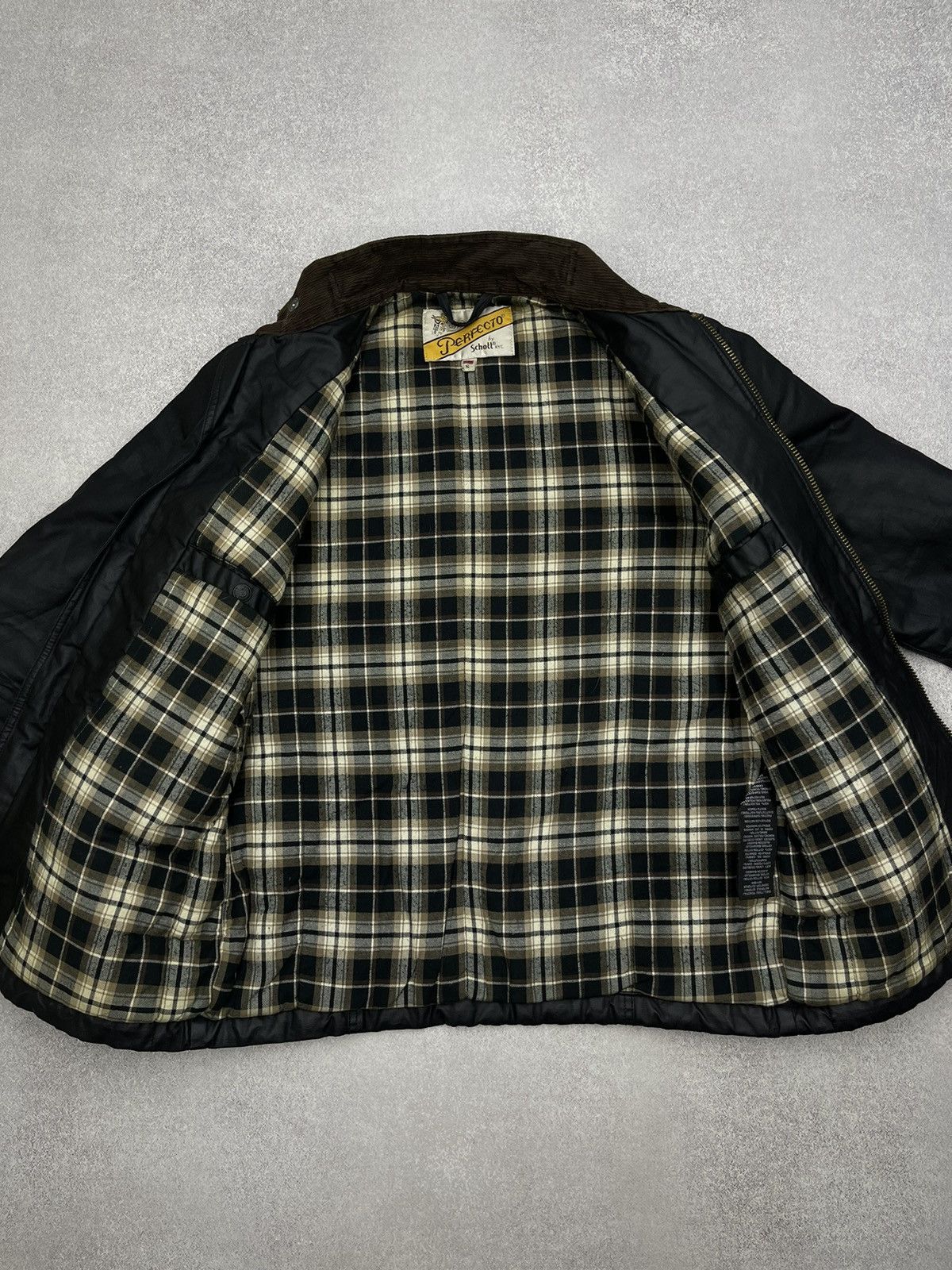 Schott Vintage Schoot Perfecto Motorcycle Biker Jacket Racing Y2K Size US S / EU 44-46 / 1 - 8 Thumbnail