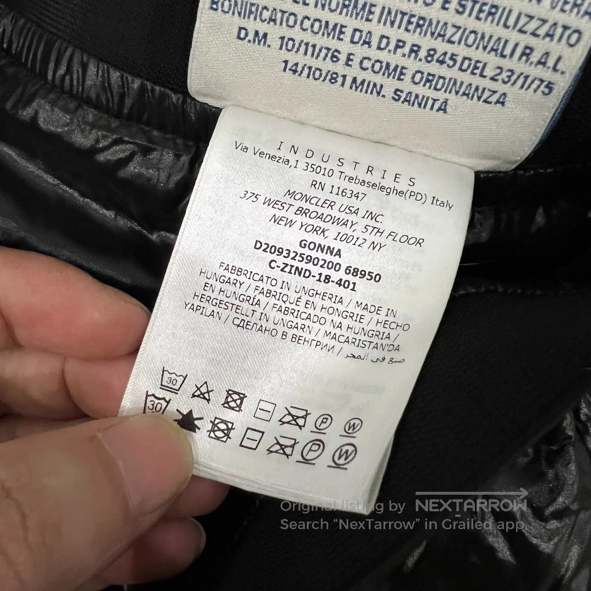 Moncler Moncler Down skirt| Size L / US 10 / IT 46 - 8 Thumbnail