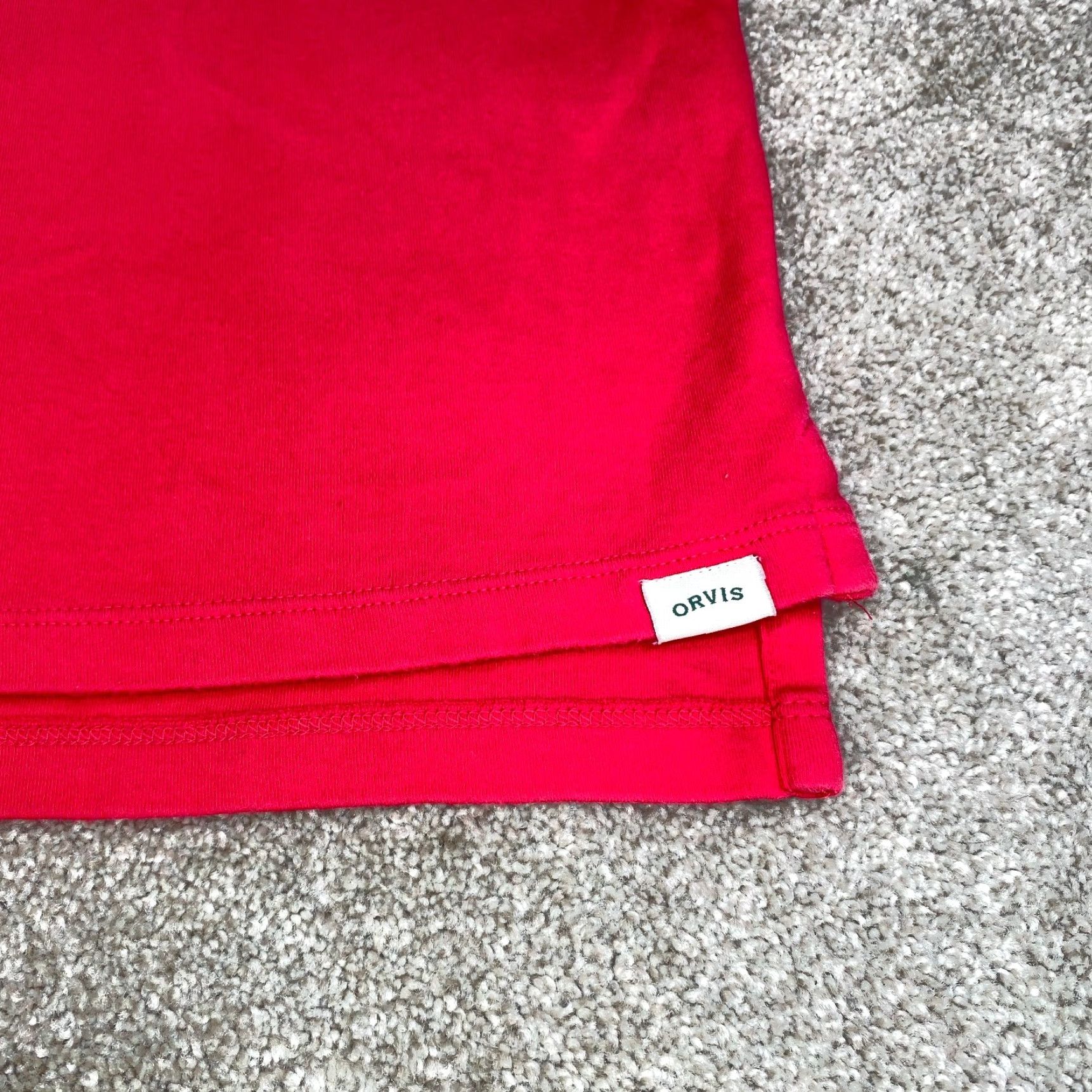 Orvis Orvis V Neck Pullover Shirt Womens Small Red Long Sleeve Casual Outdoors 6945 Size S / US 4 / IT 40 - 2 Thumbnail